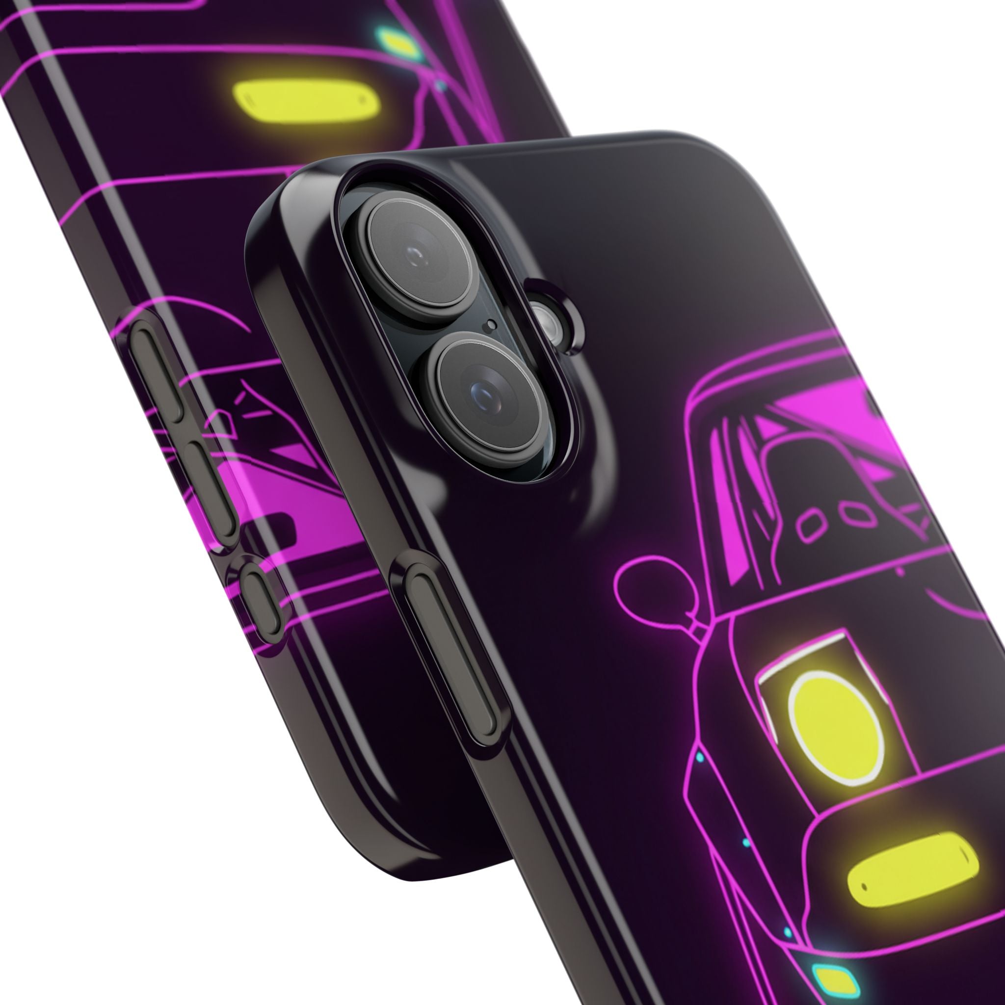 Mazda Miata NA (1989-97) Neon Synthwave Phone Case