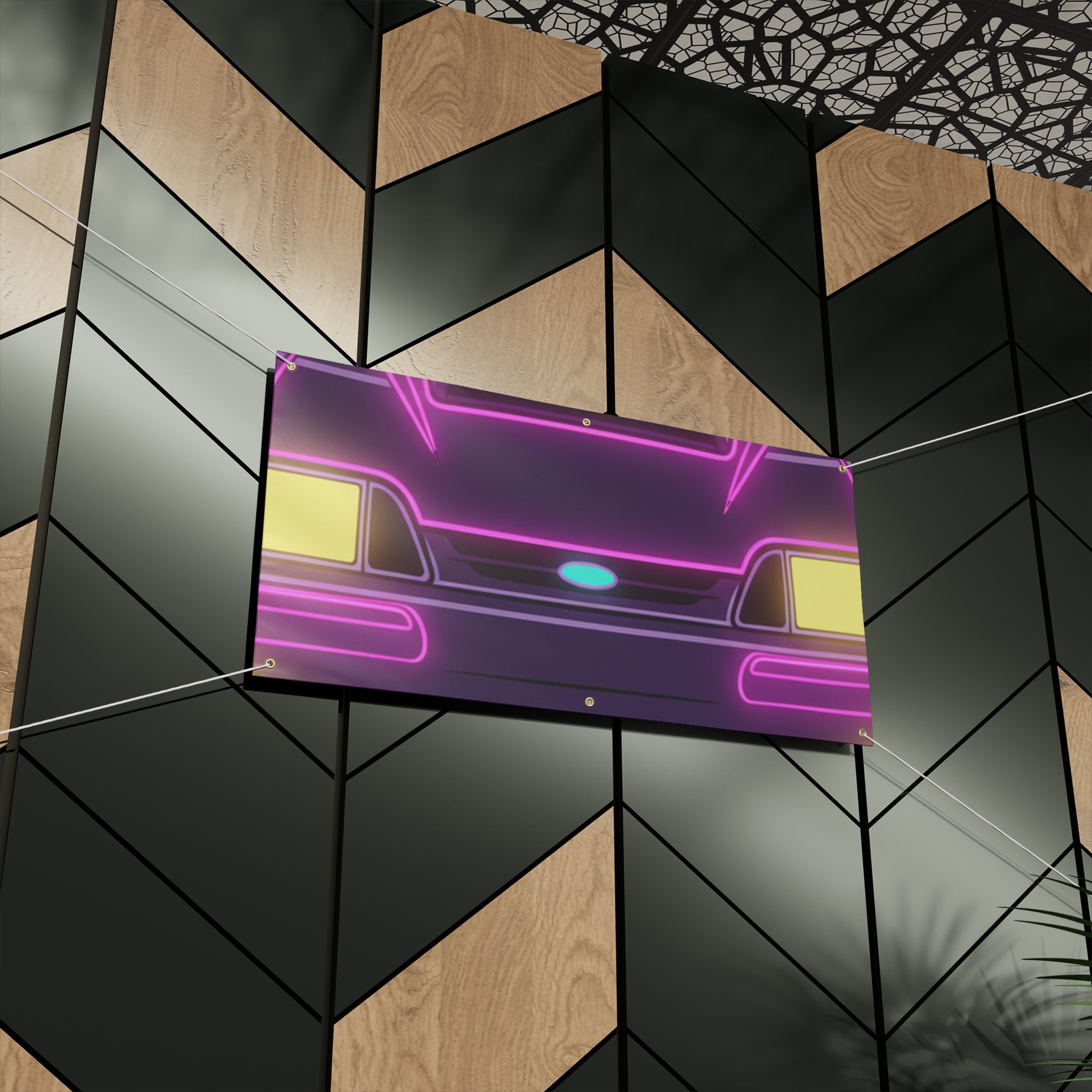 Ford Mustang Fox Body GT Banner