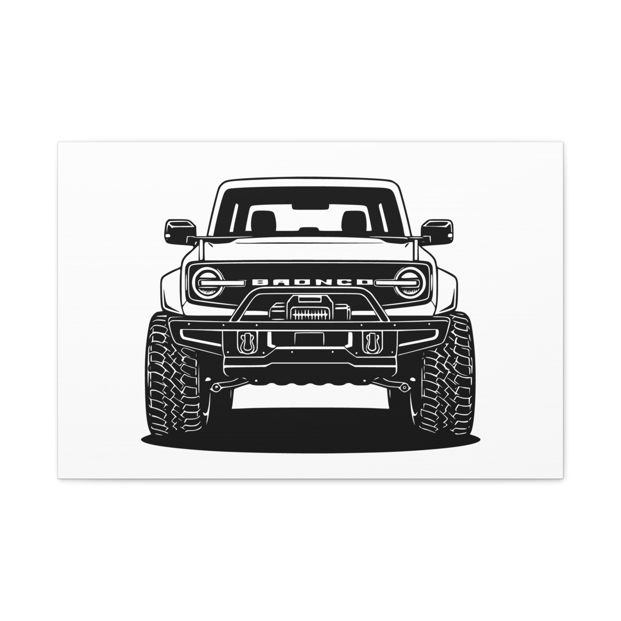 Ford Bronco (2021+) Canvas Wall Art