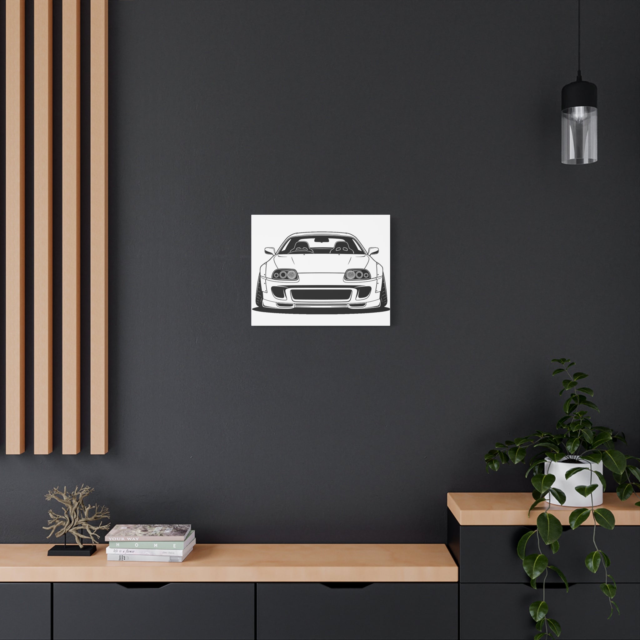 Toyota Supra MK4 Canvas Wall Art