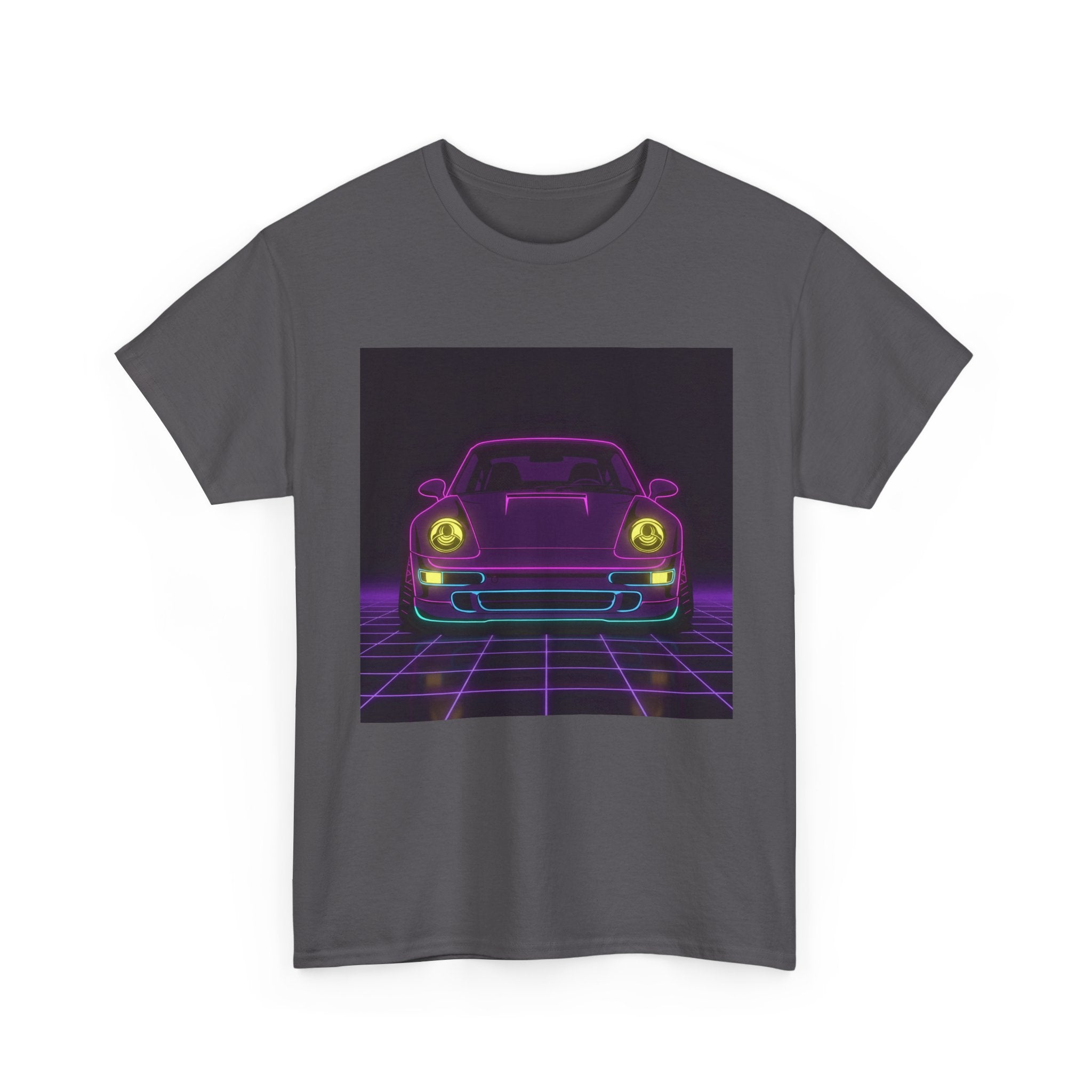 Porsche 911 (993) Neon Synthwave Unisex Tee