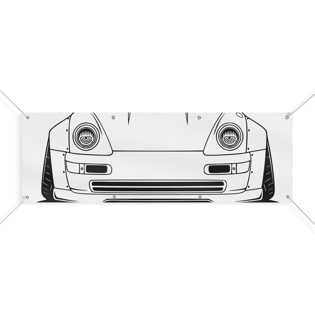 Porsche 964 Turbo Banner