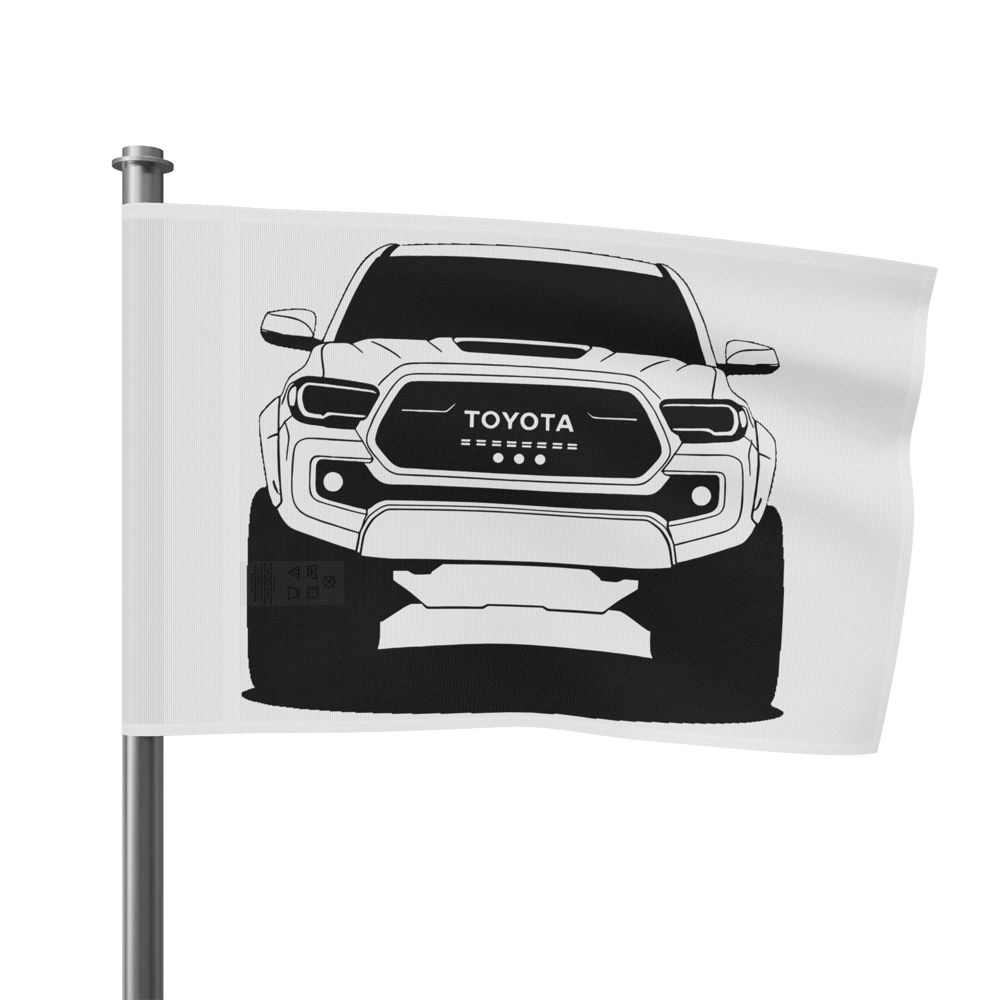 Toyota Tacoma TRD Pro Garage Flag