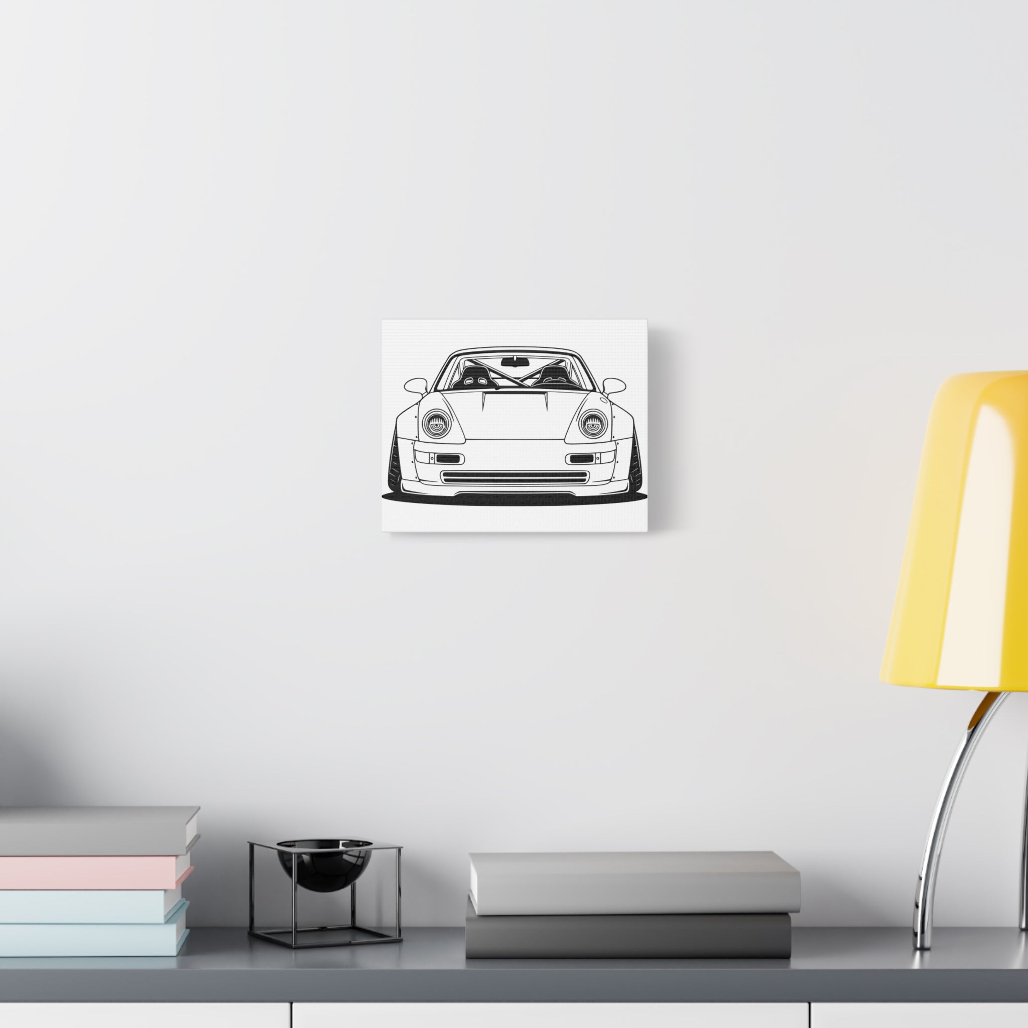 Porsche 964 Turbo Canvas Wall Art