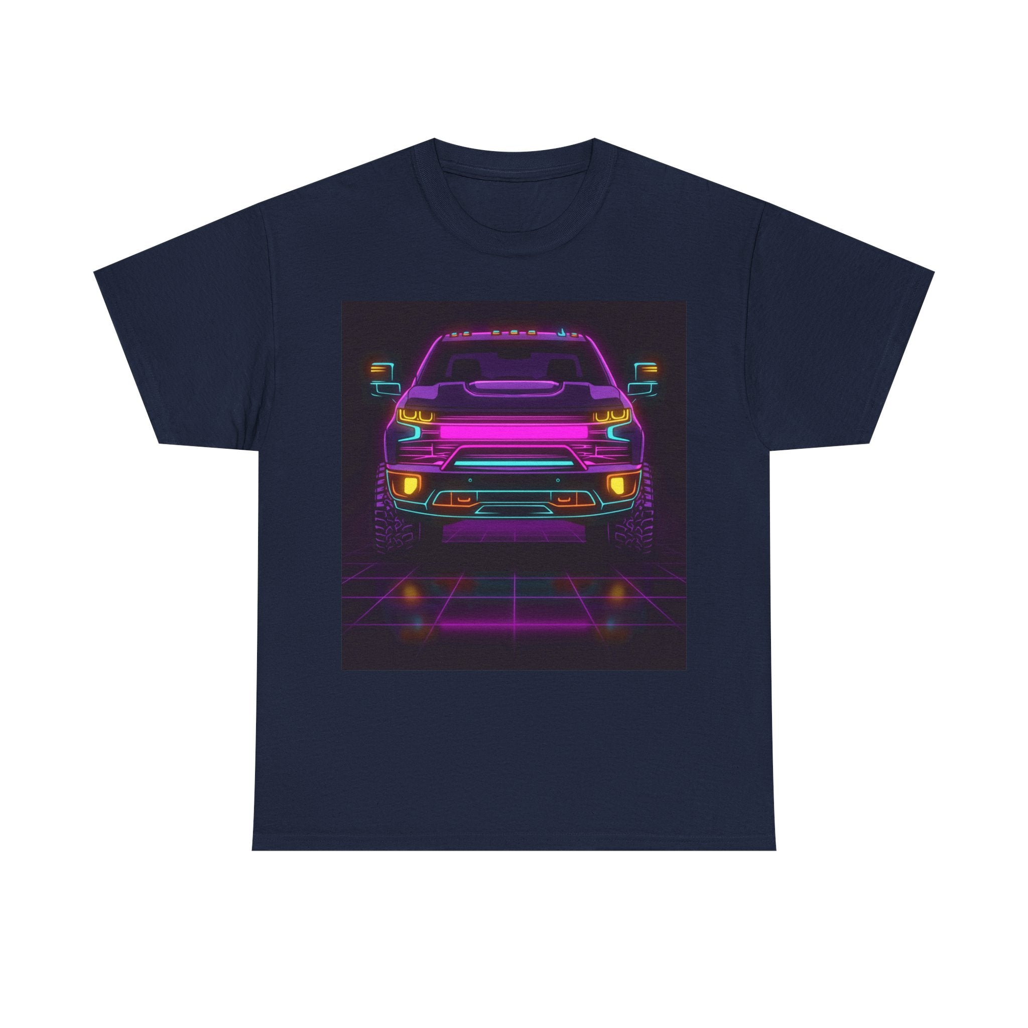 Chevy Silverado Trail Boss (2019+) Neon Synthwave Unisex Tee
