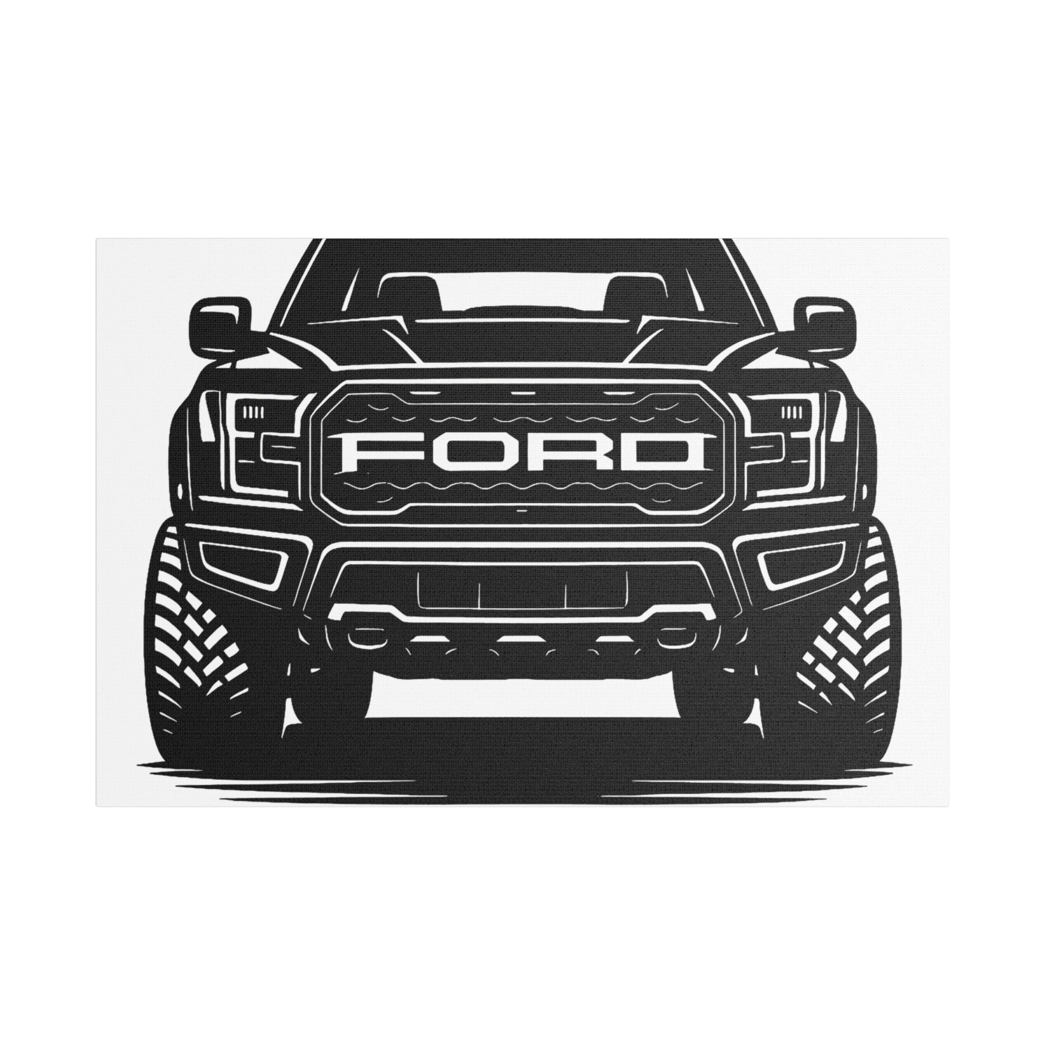 Ford Raptor (Gen 3) Canvas Wall Art