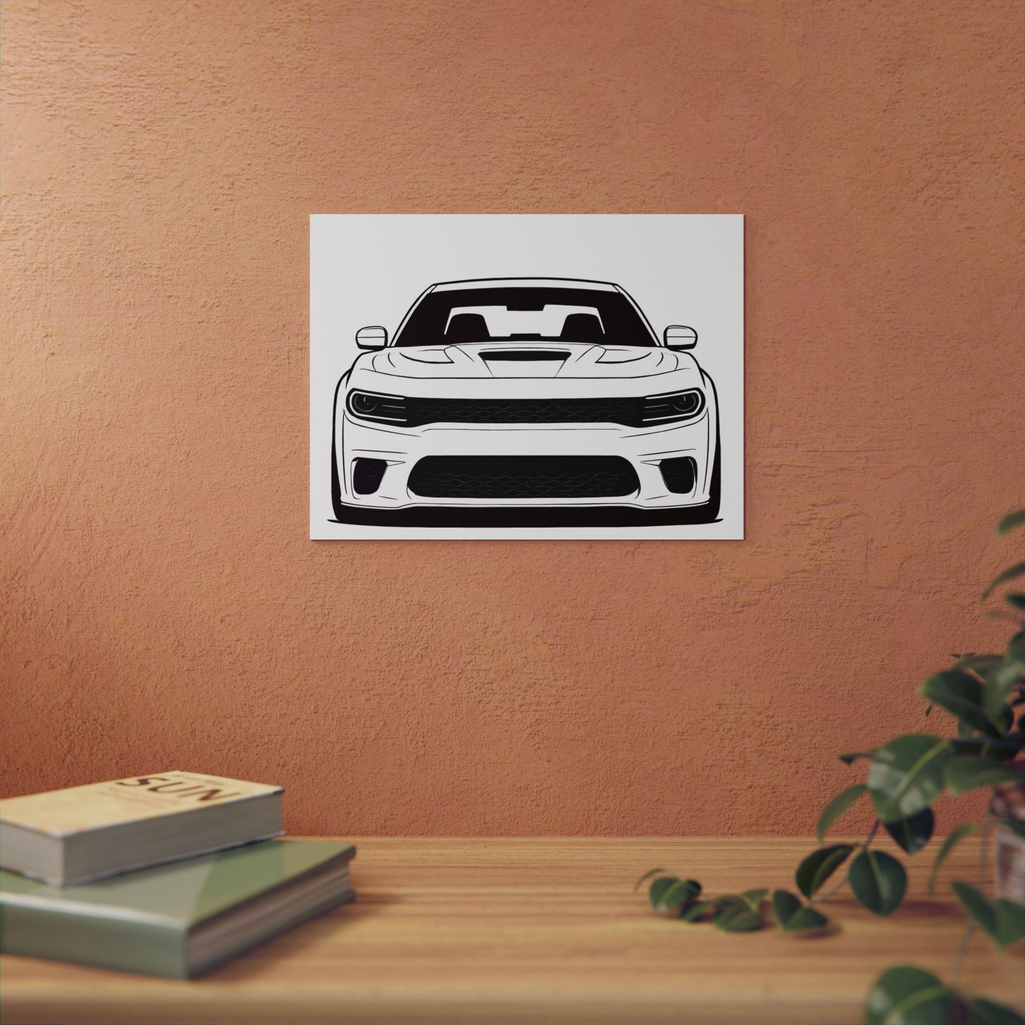 Dodge Charger SRT Hellcat | Metal Wall Sign