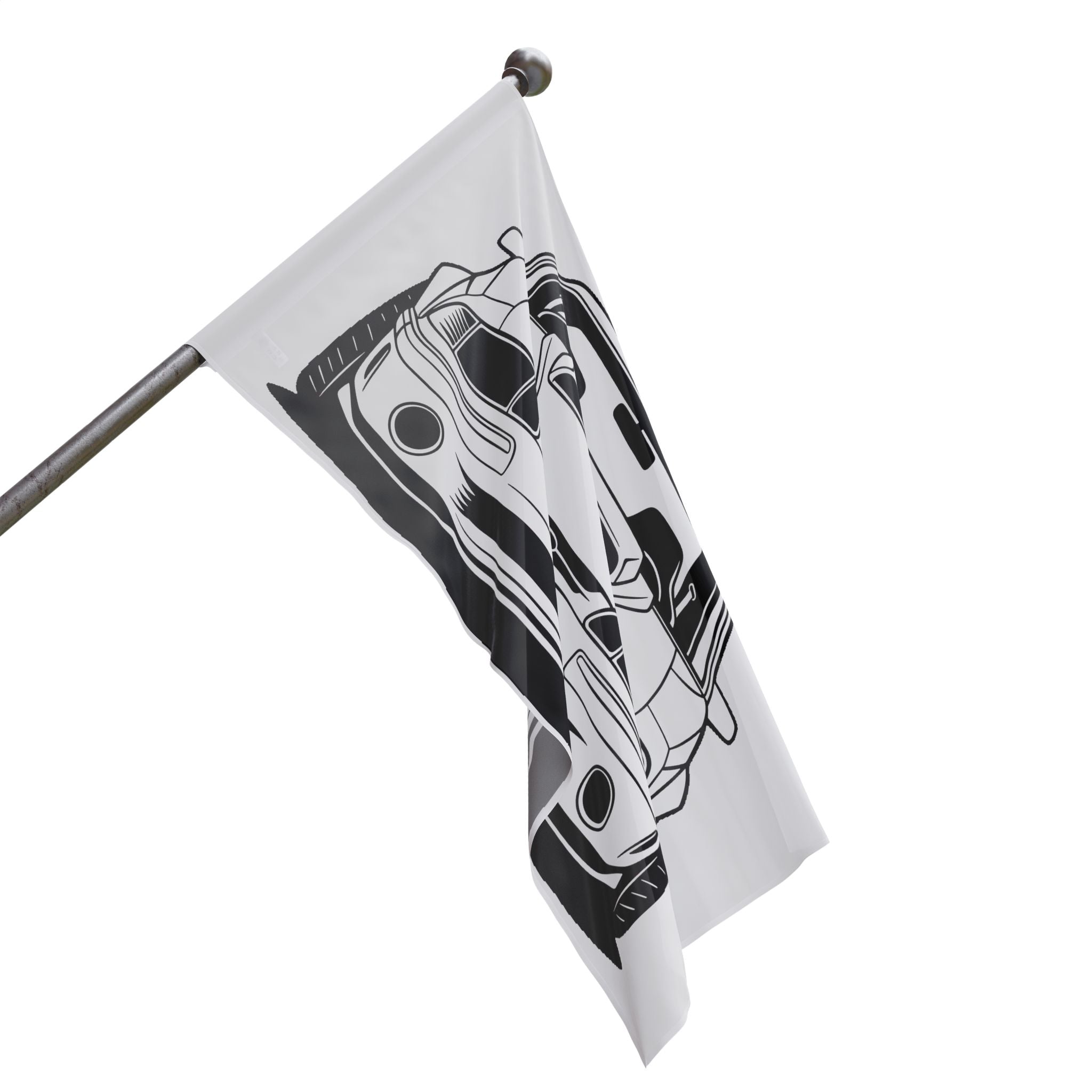 Ford Mustang Fox Body GT Garage Flag