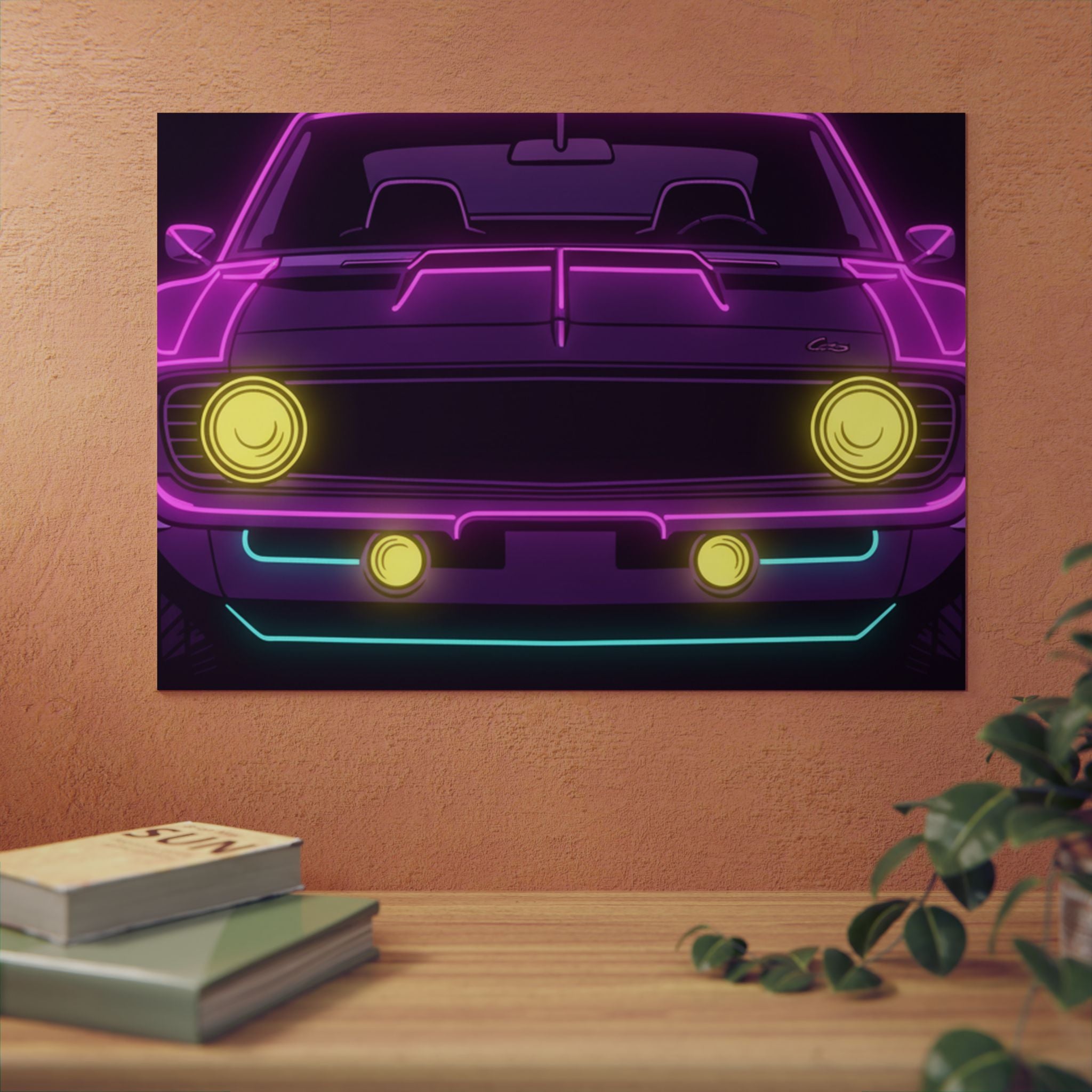 1969 Chevrolet Camaro SS Metal Wall Sign