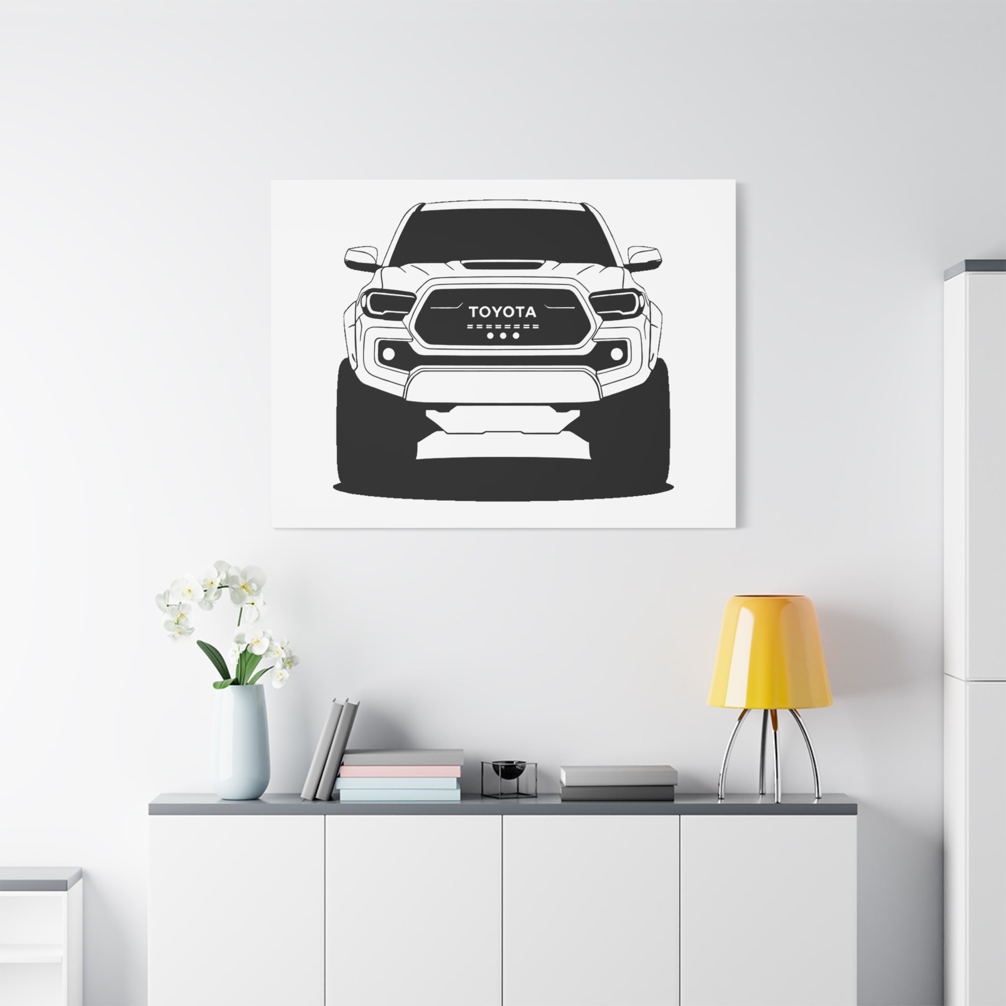 Toyota Tacoma TRD Pro Canvas Wall Art