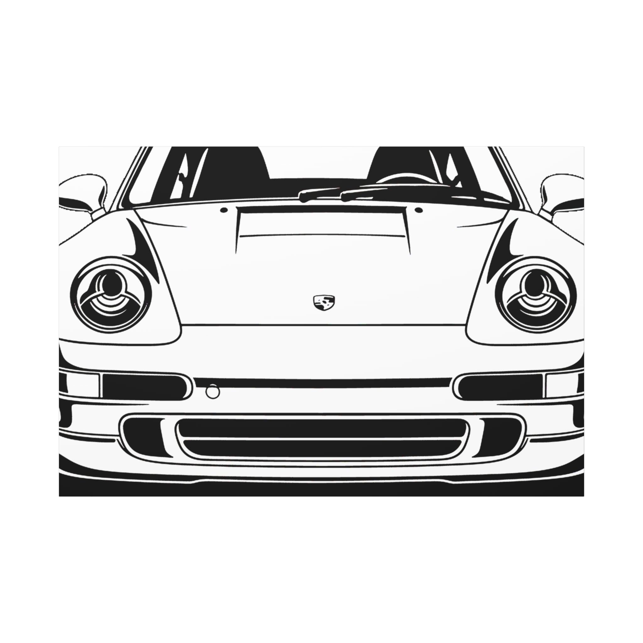 Porsche 911 (993) Canvas Wall Art