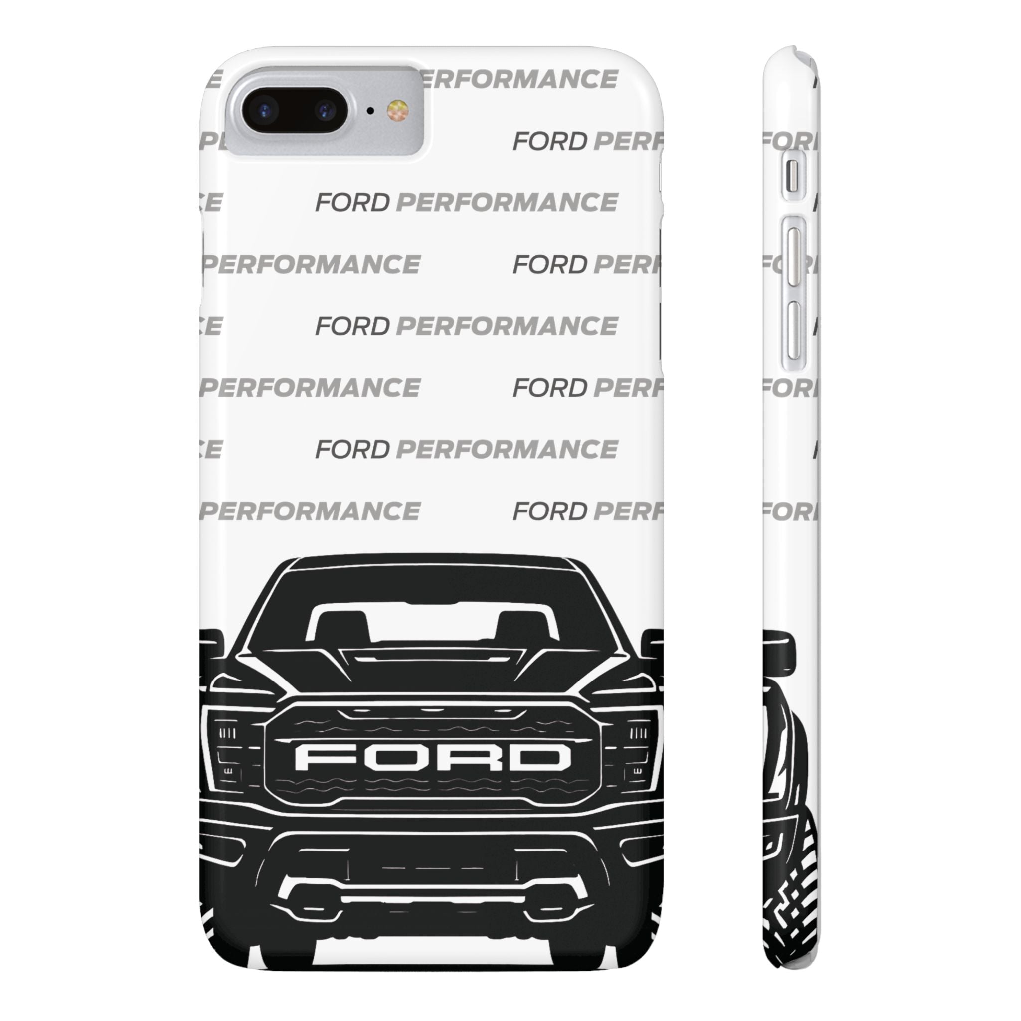 Ford Raptor (Gen 3) Slim Phone Case Greyscale