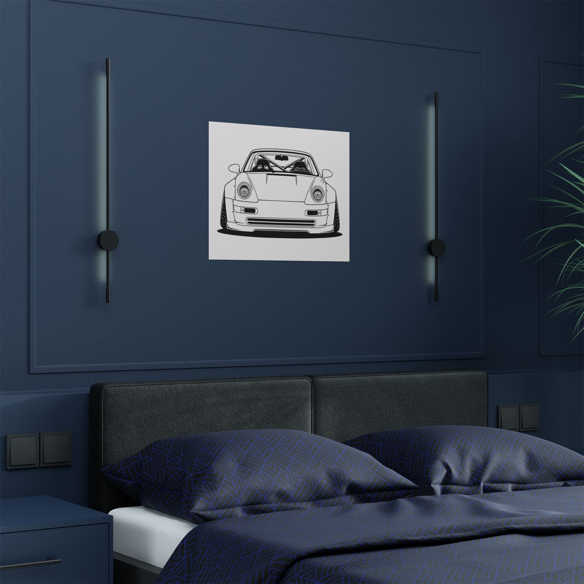 Porsche 964 Turbo Poster