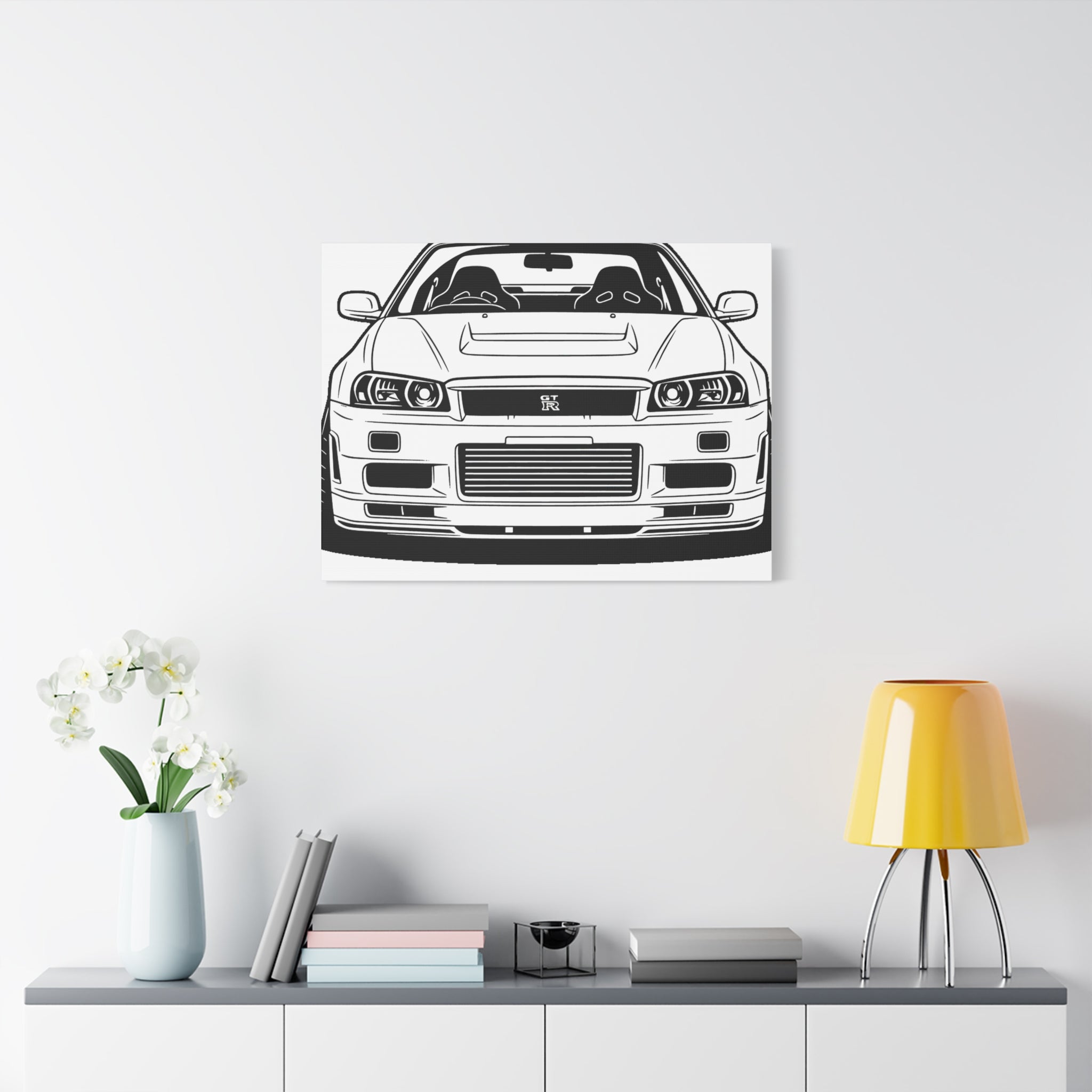 Nissan GT-R Canvas Wall Art