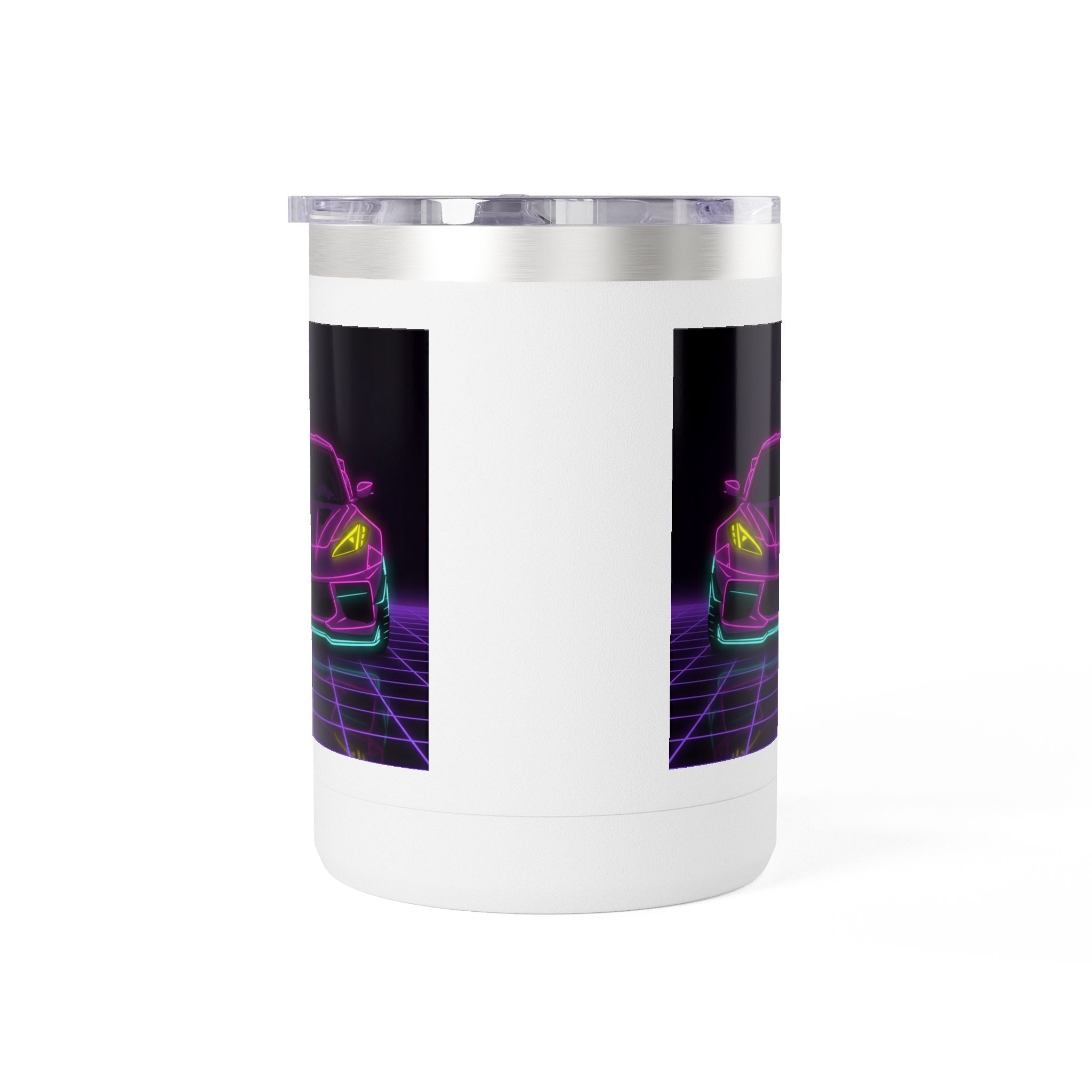 Corvette C8 (2020+) Neon Synthwave Coffee Mug