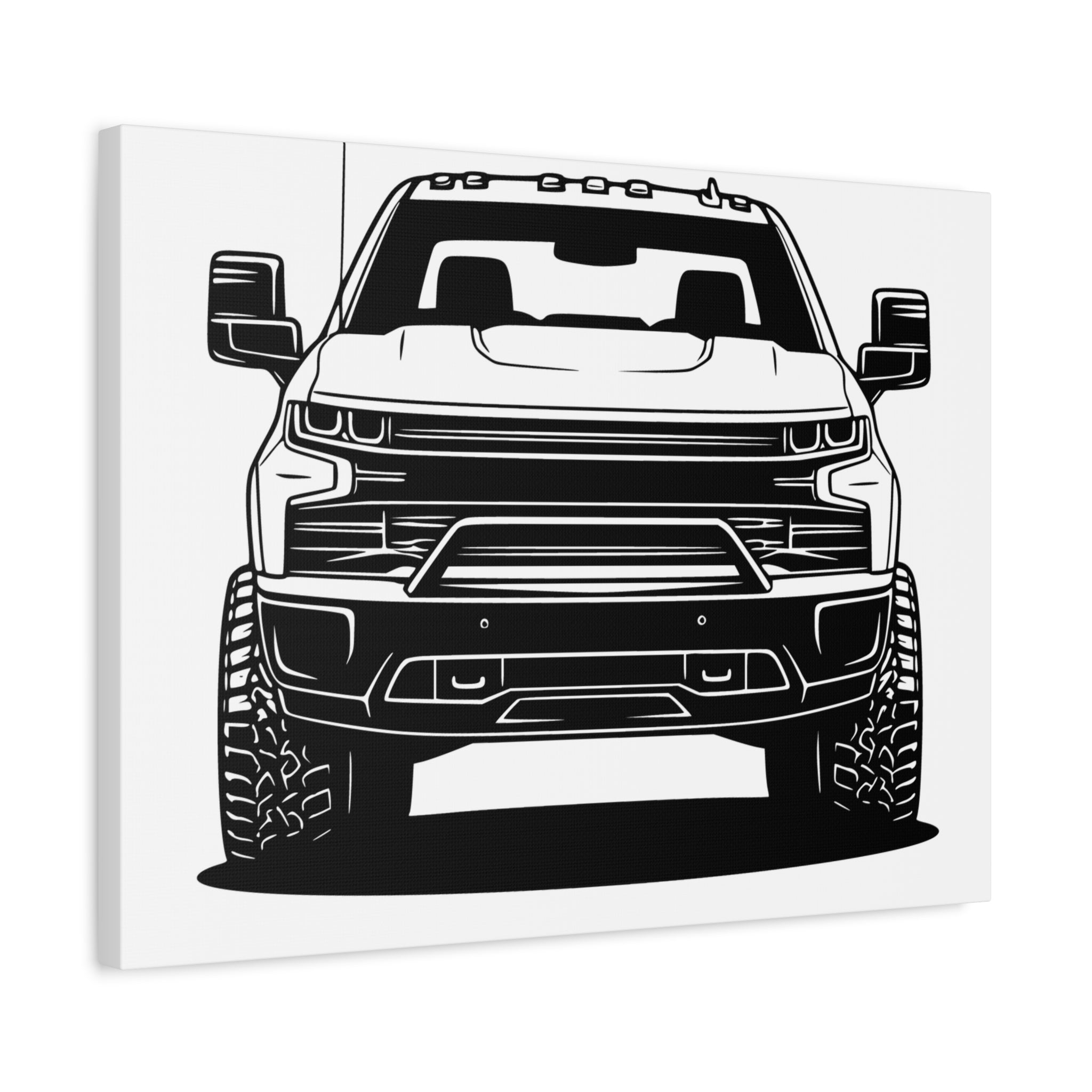 Chevy Silverado Trail Boss (2019+) Canvas Wall Art