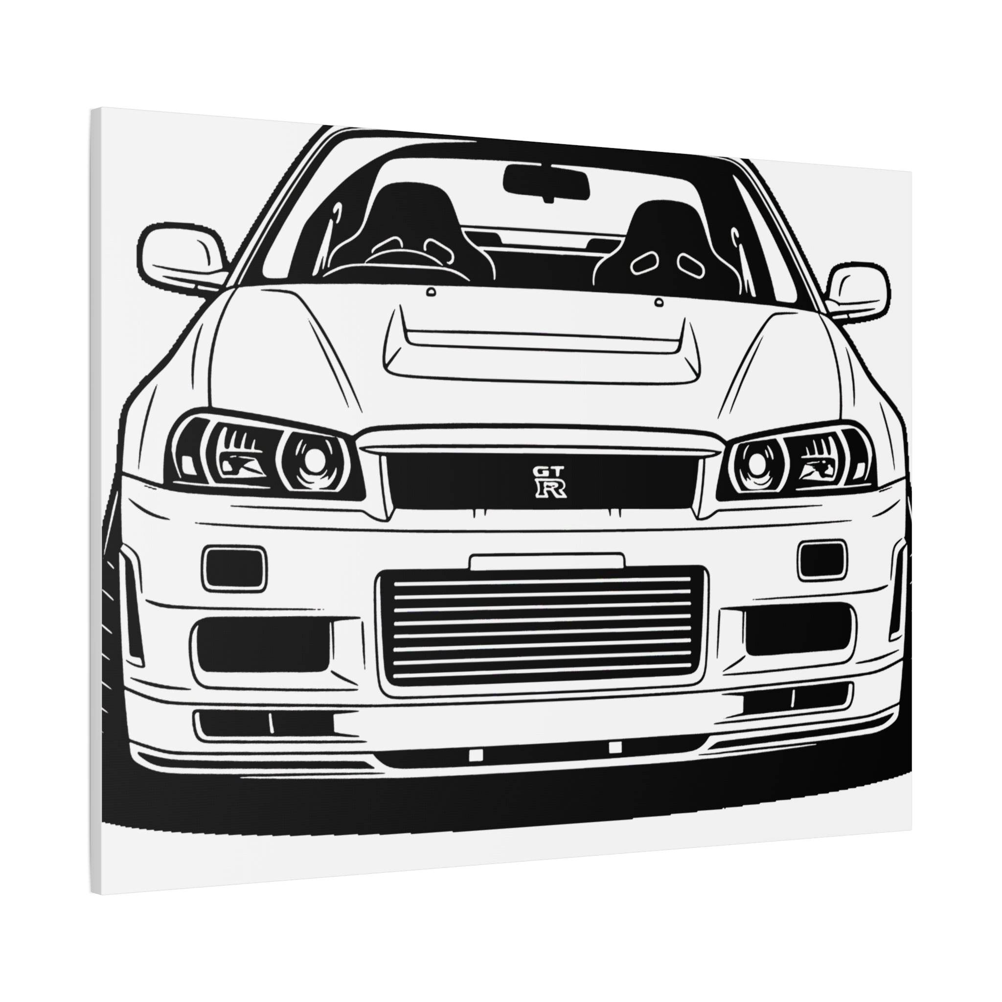 Nissan GT-R Canvas Wall Art