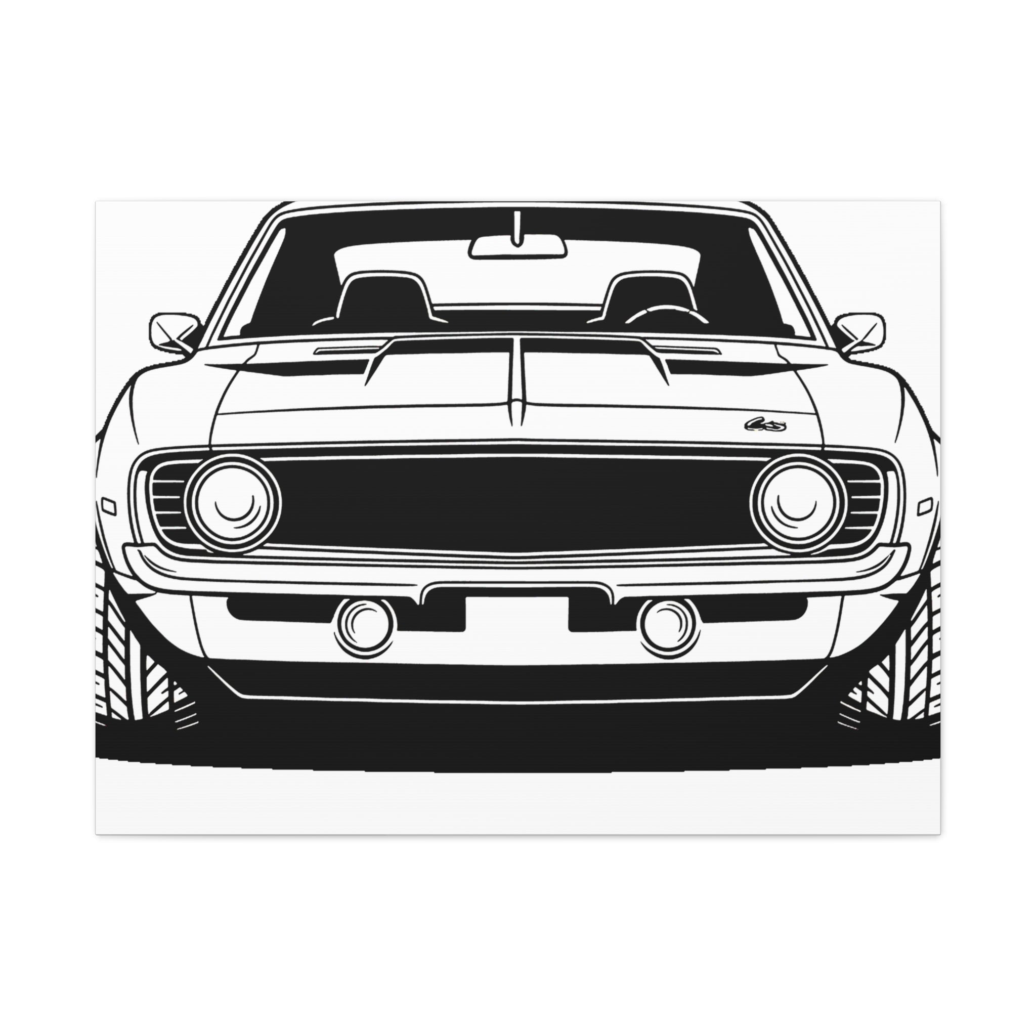 1969 Chevrolet Camaro SS Canvas Wall Art