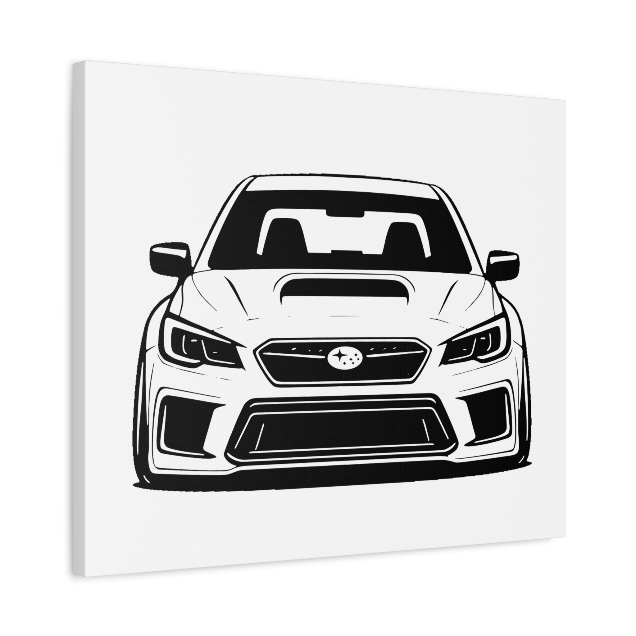 Subaru WRX STI Canvas Wall Art