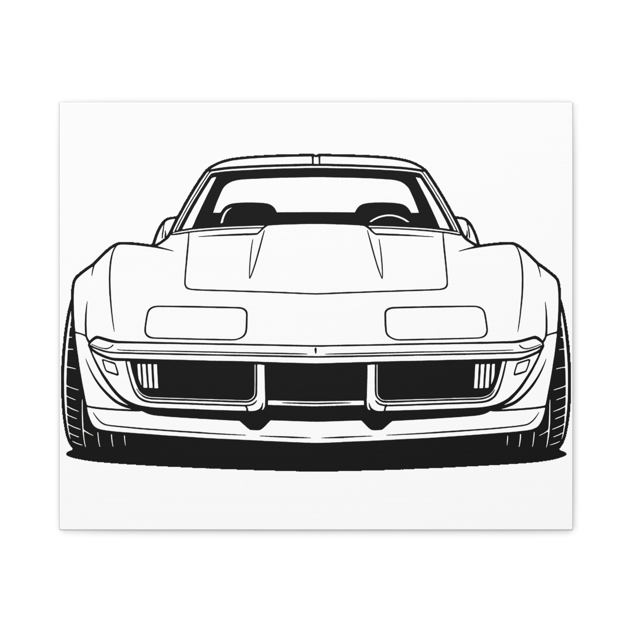 1969 Corvette Stingray C3 Canvas Wall Art