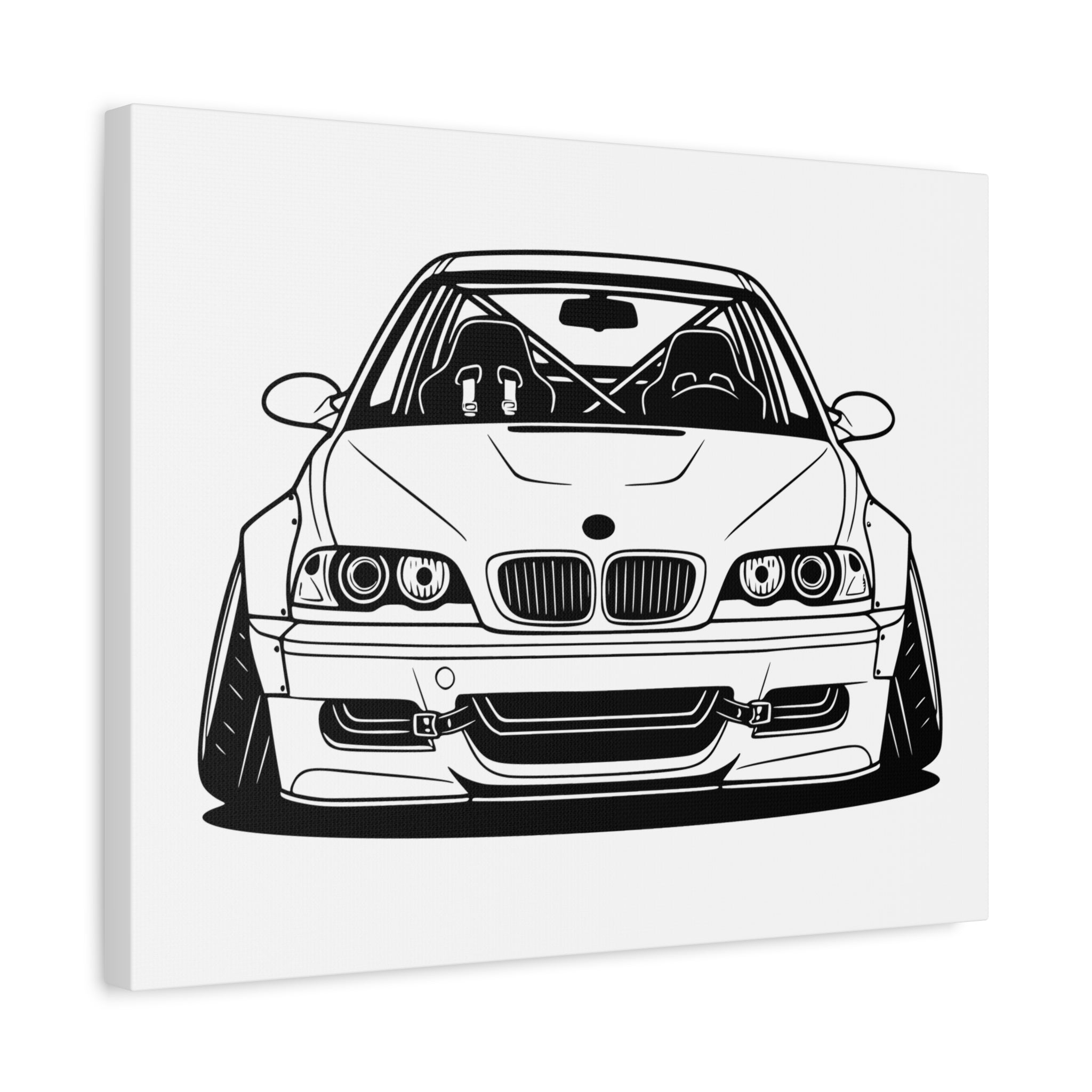 BMW E46 M3 (2000-06) Canvas Wall Art