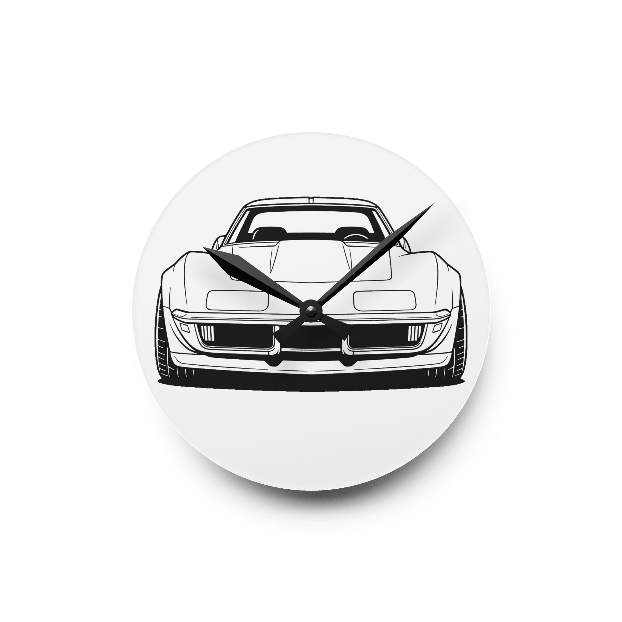 1969 Corvette Stingray C3 Wall Clock