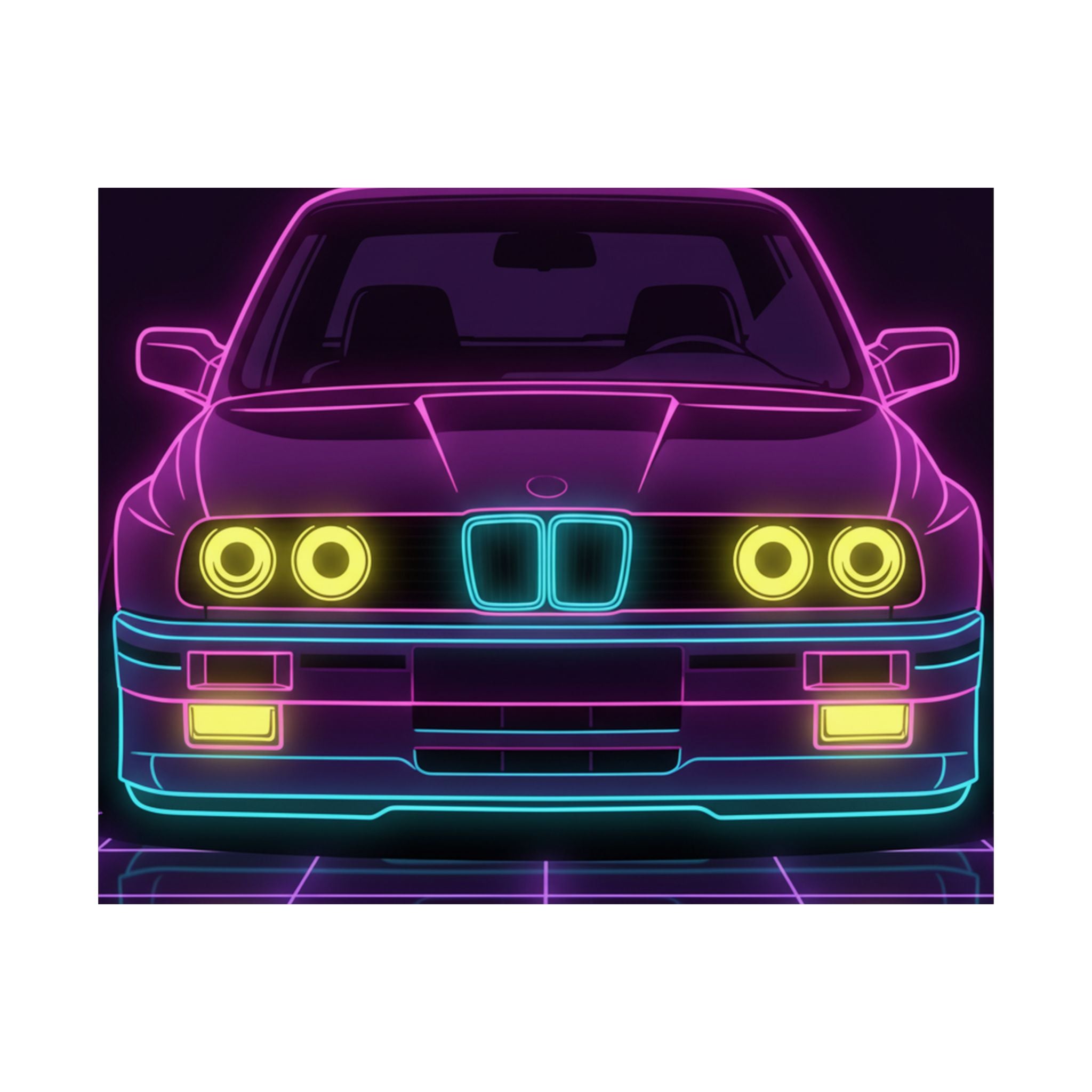 BMW E30 Poster