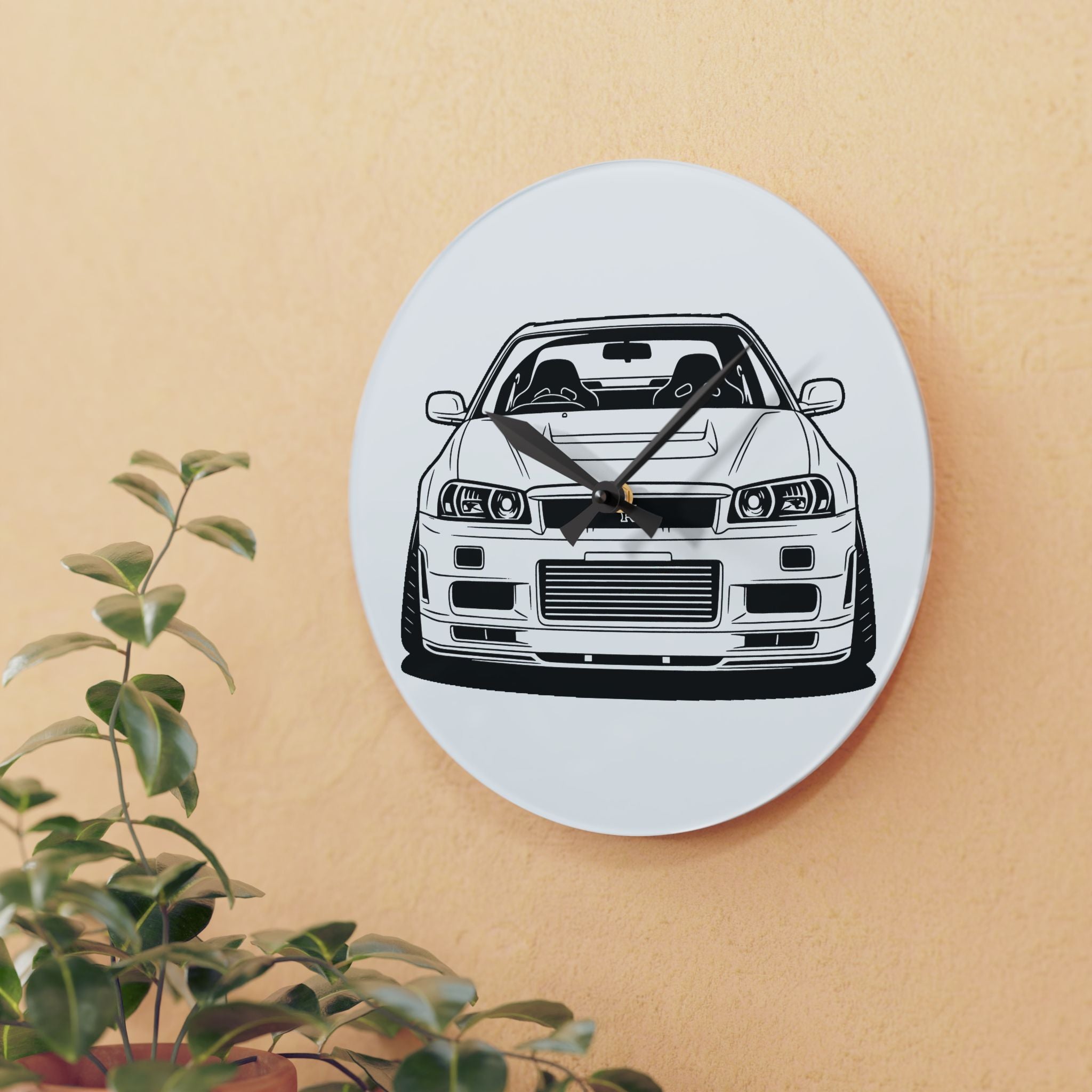 Nissan GT-R Wall Clock