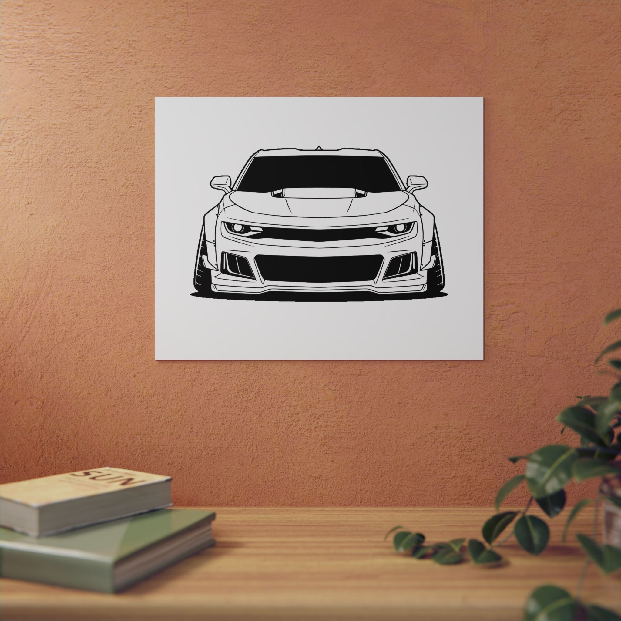 Chevrolet Camaro ZL1 Metal Wall Sign