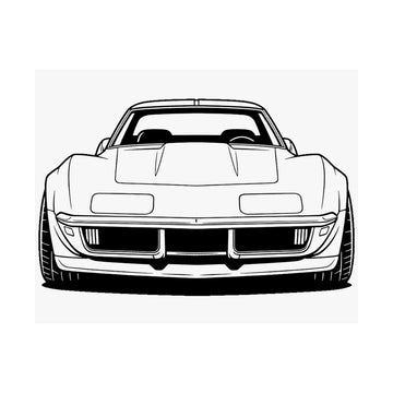 1969 Corvette Stingray C3 Poster