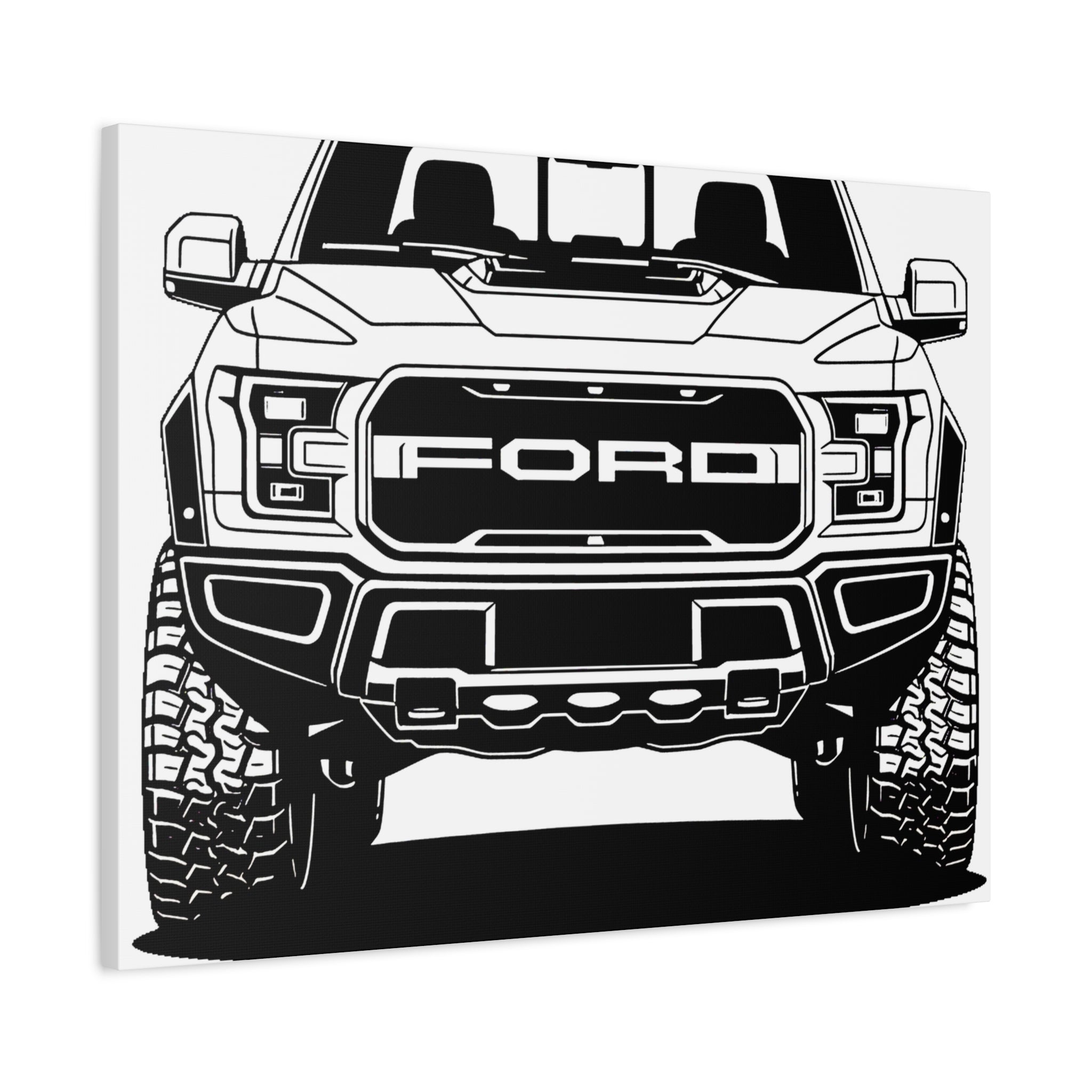Ford F-150 Raptor Gen 2 Canvas Wall Art