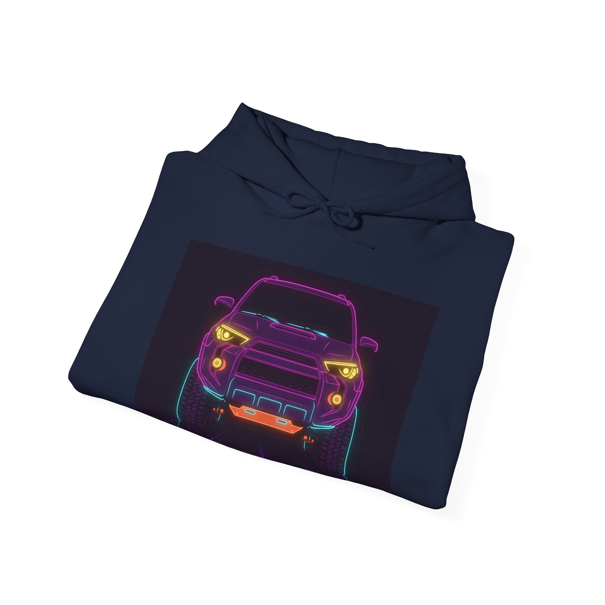 Toyota 4Runner TRD Pro Neon Synthwave Unisex Hoodie