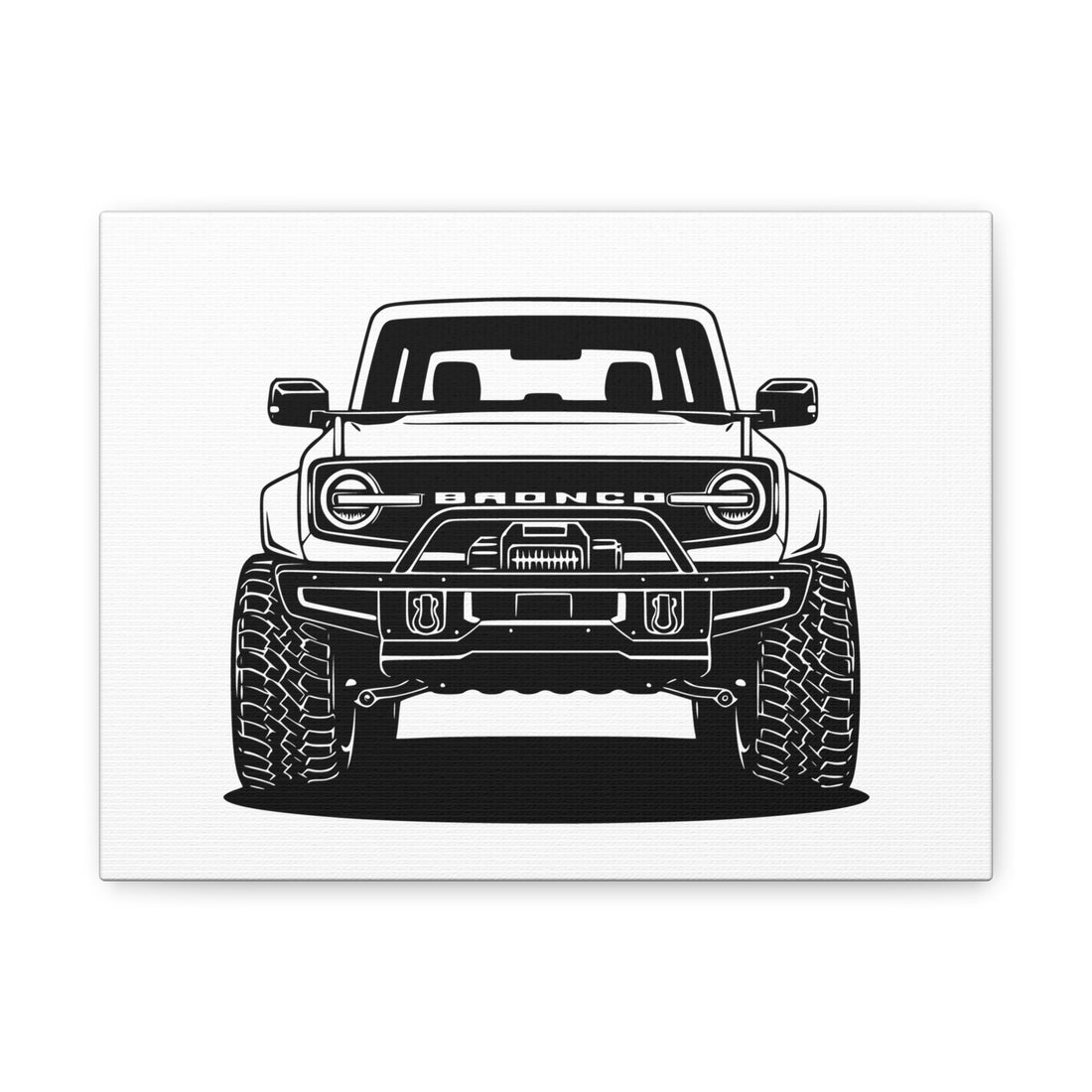 Ford Bronco (2021+) Canvas Wall Art