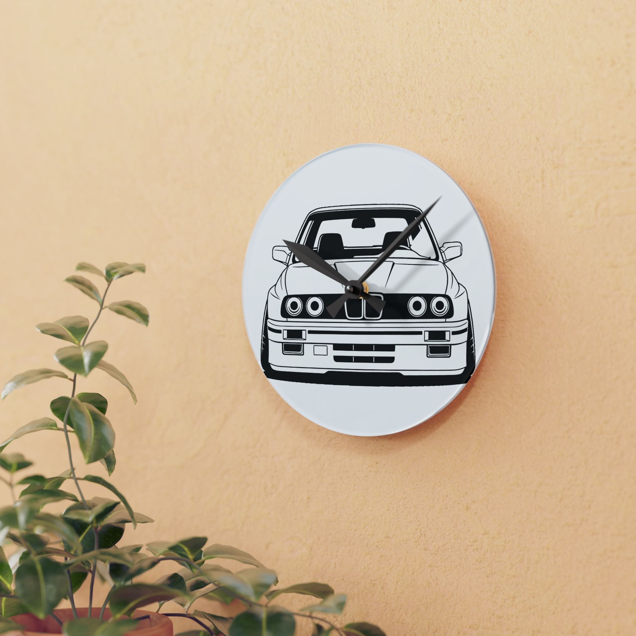 BMW E30 Wall Clock
