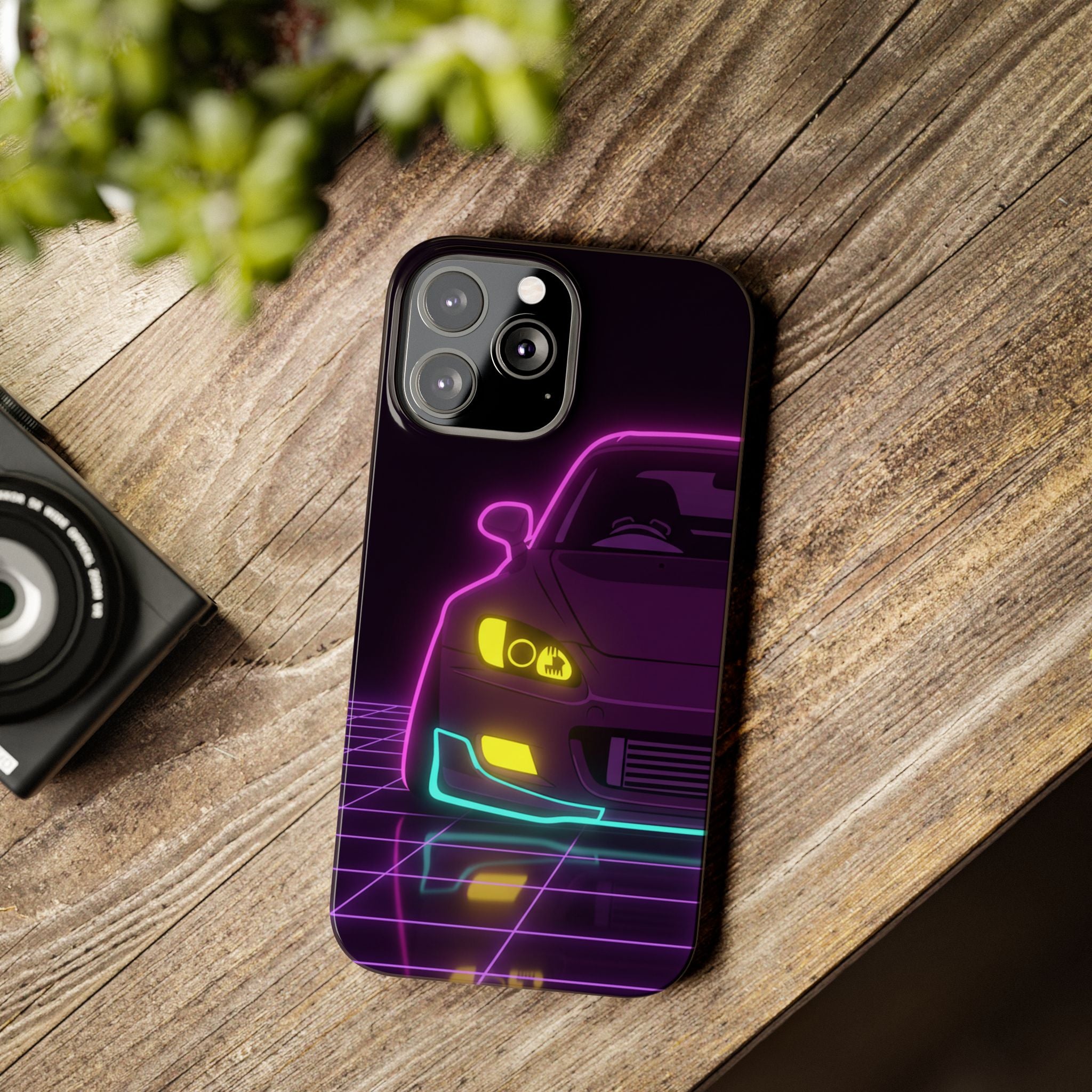 Honda S2000 (1999-09) Neon Synthwave Phone Case