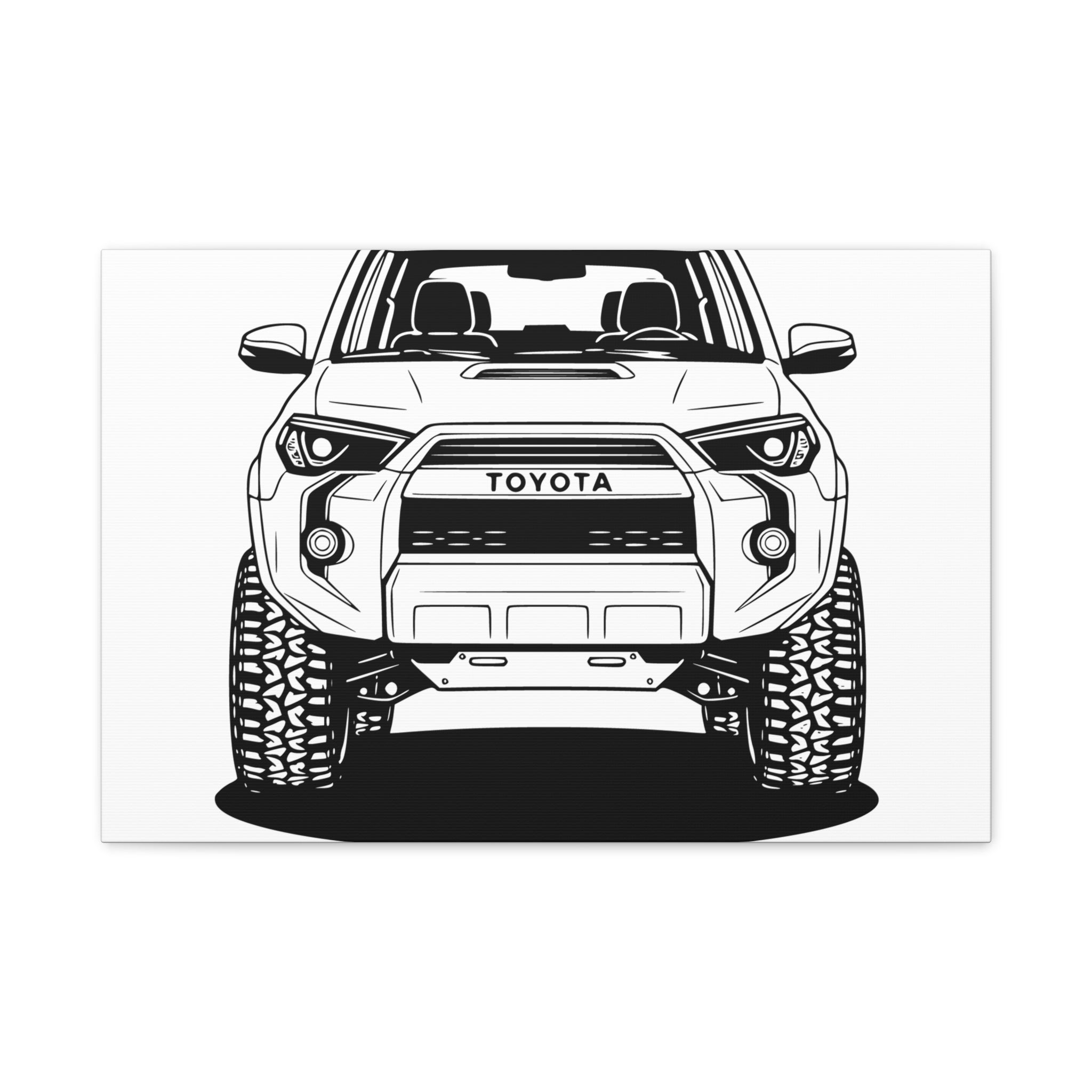 Toyota 4Runner TRD Pro Canvas Wall Art