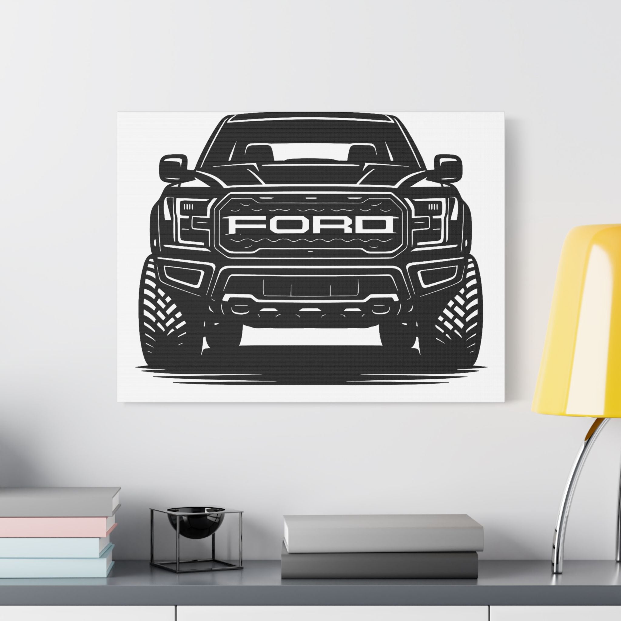 Ford Raptor (Gen 3) Canvas Wall Art