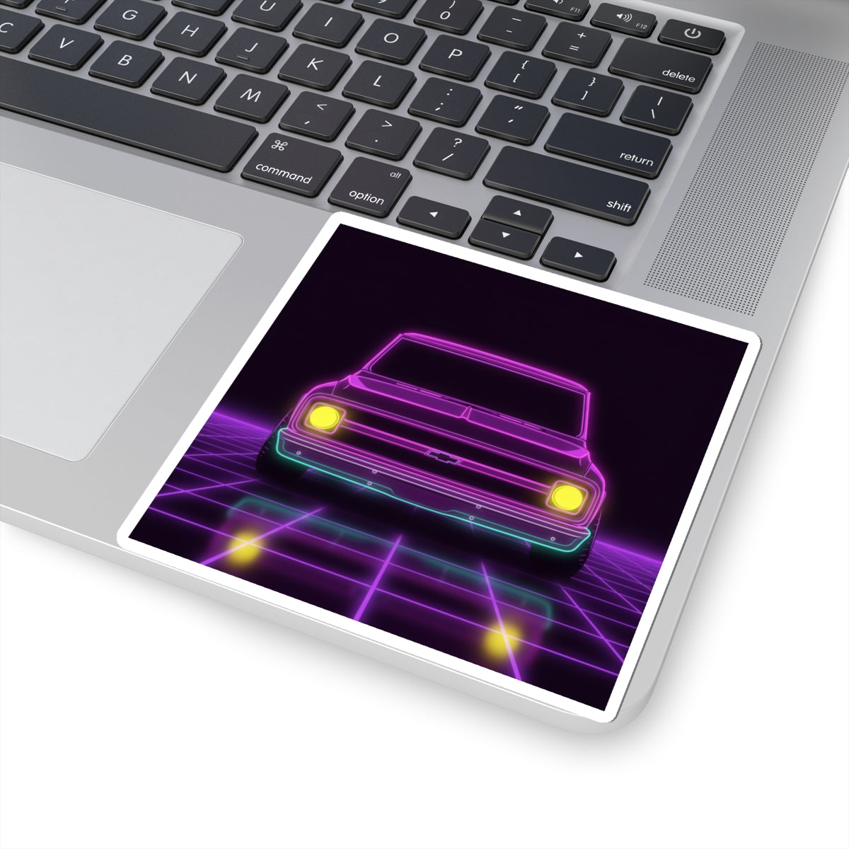 Chevy C10 Pickup (1967-72) Pro-Touring Neon Synthwave Sticker