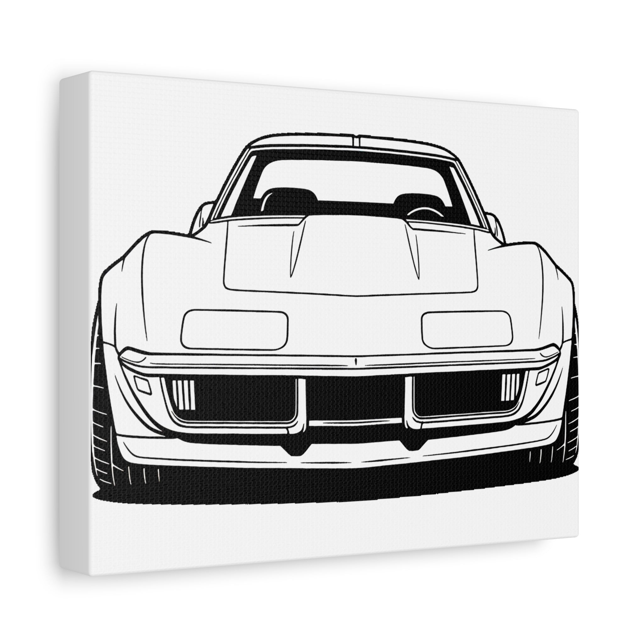 1969 Corvette Stingray C3 Canvas Wall Art