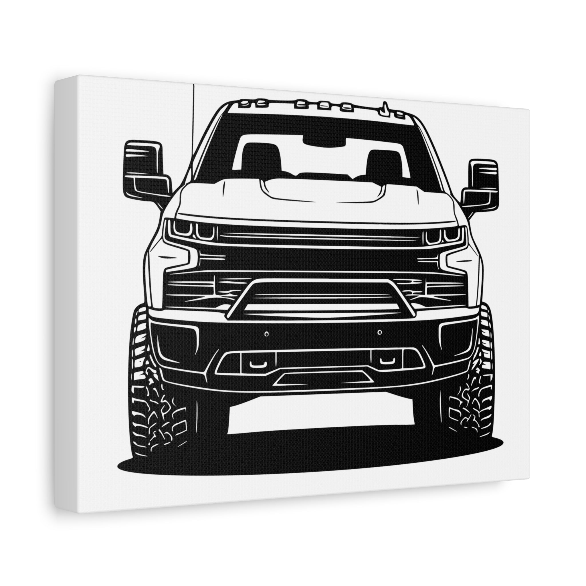 Chevy Silverado Trail Boss (2019+) Canvas Wall Art