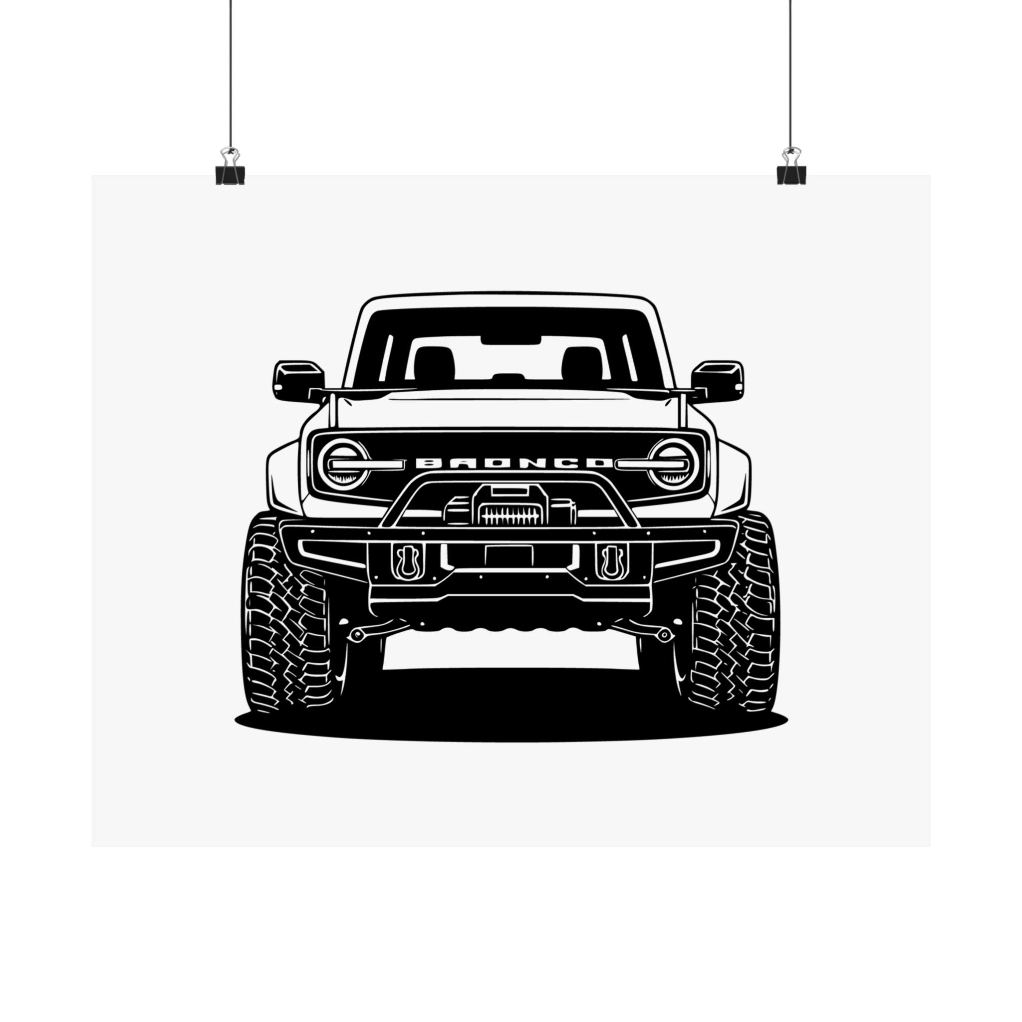 Ford Bronco (2021+) Poster