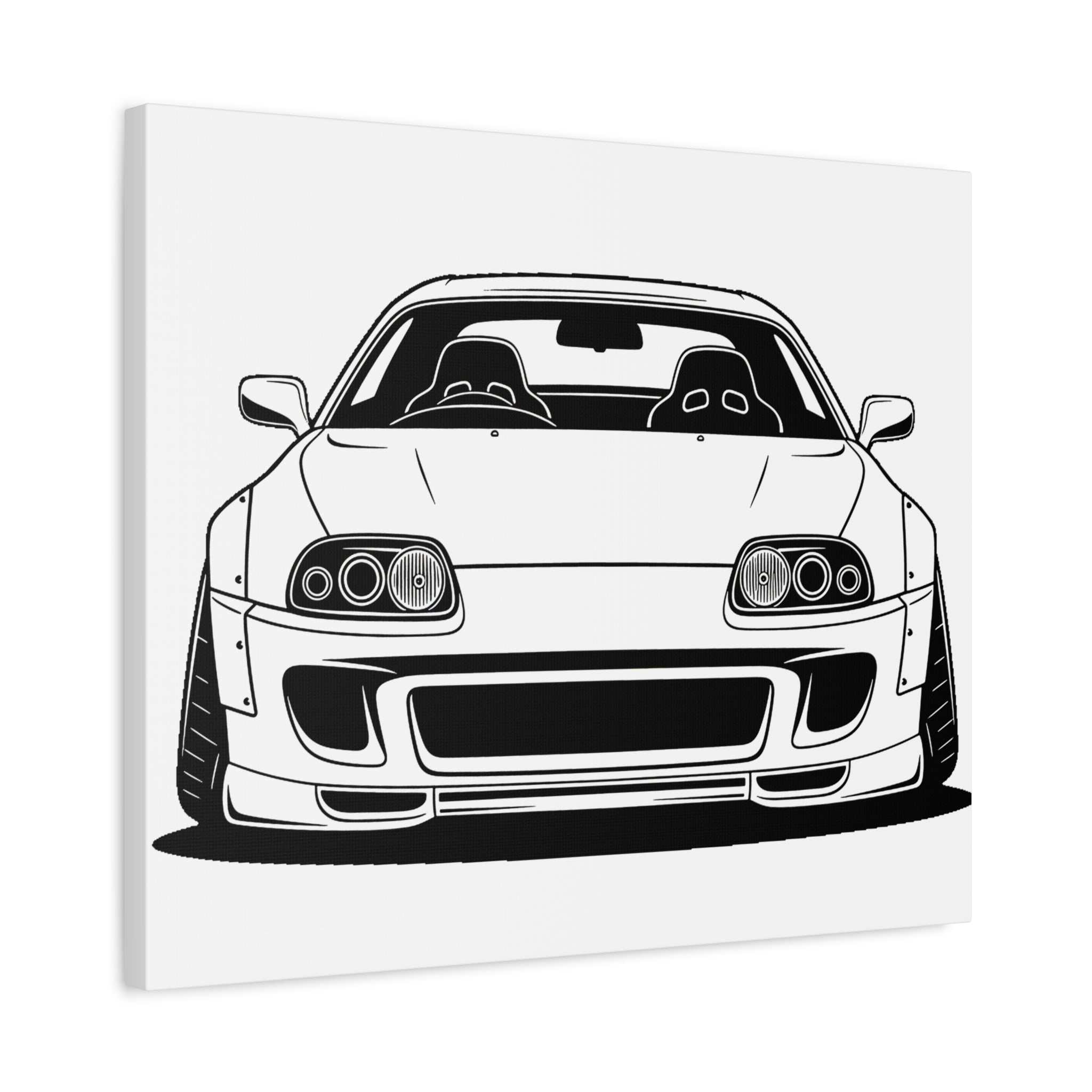 Toyota Supra MK4 Canvas Wall Art