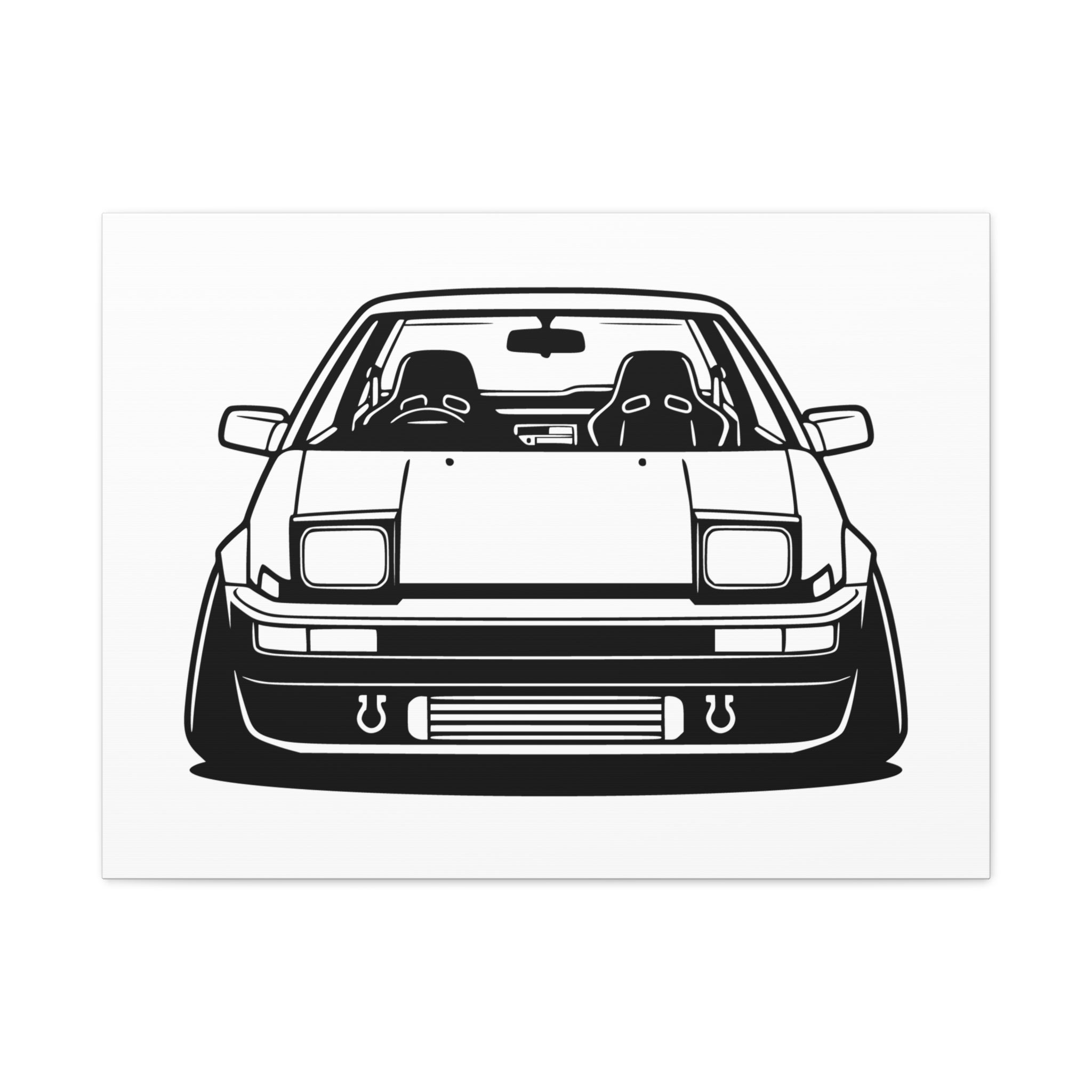 Toyota AE86 (1983-87) Canvas Wall Art