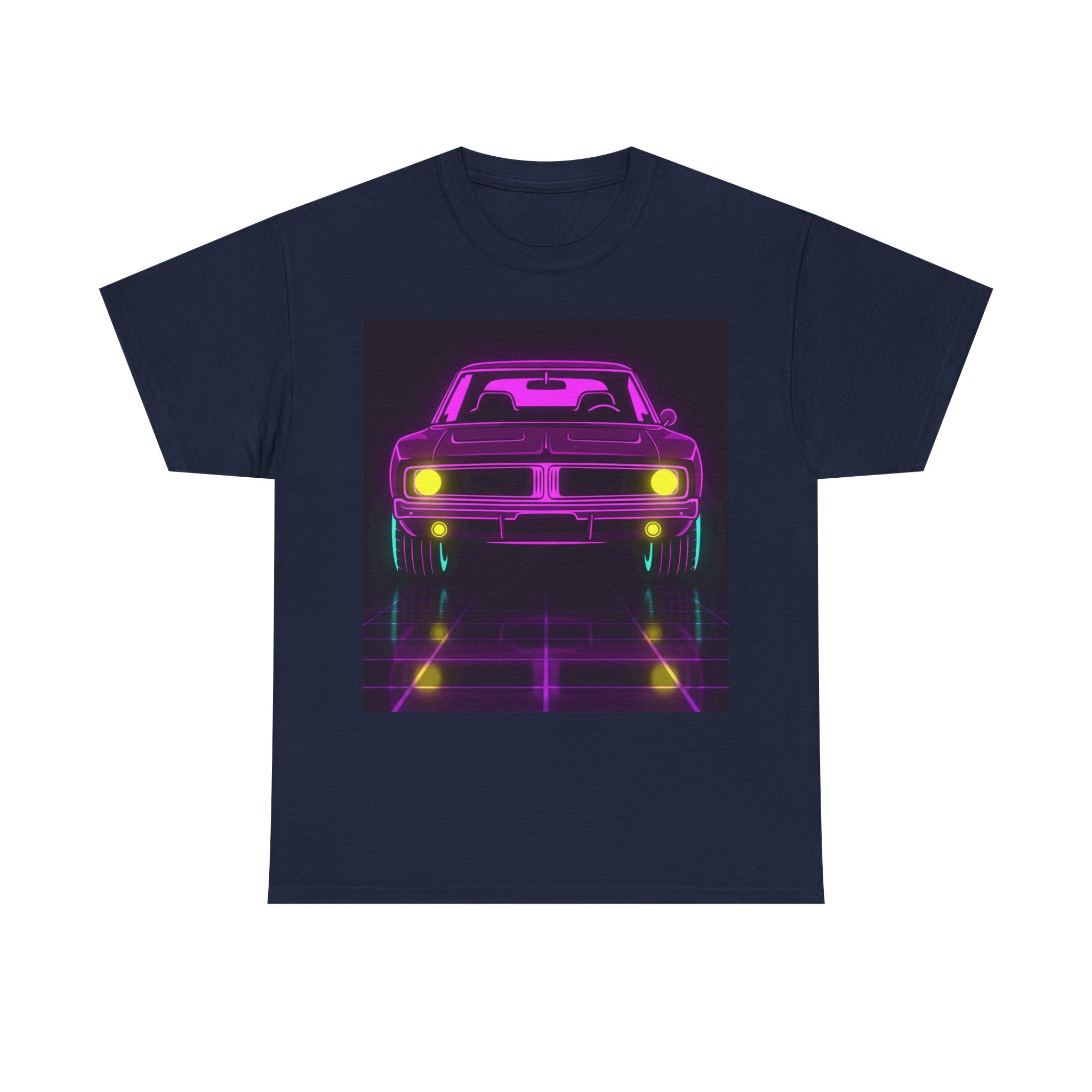 Dodge Charger R/T (1968-70) Resto-Mod Neon Synthwave Unisex Tee