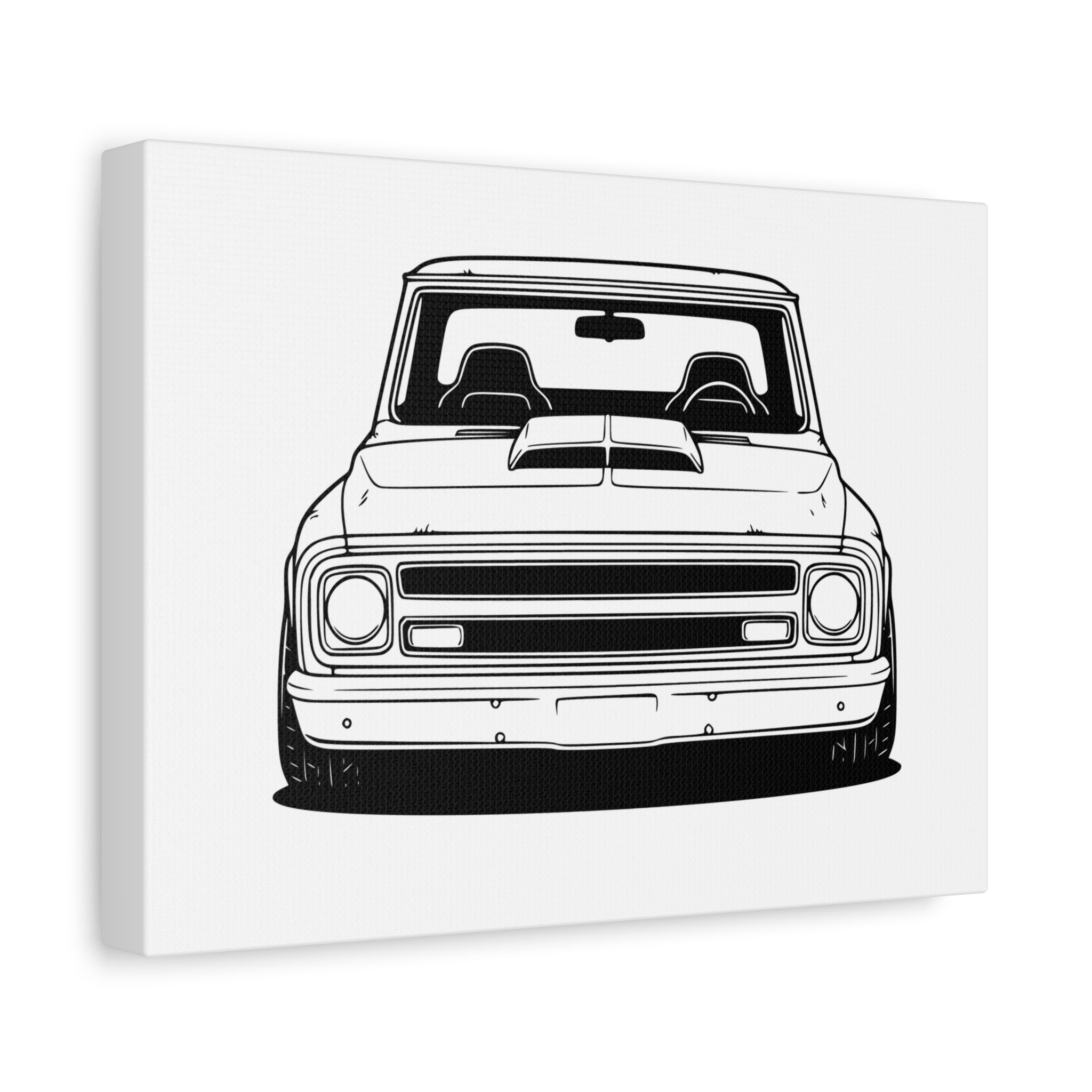 Chevy C10 Pickup (1967-72) Canvas Wall Art