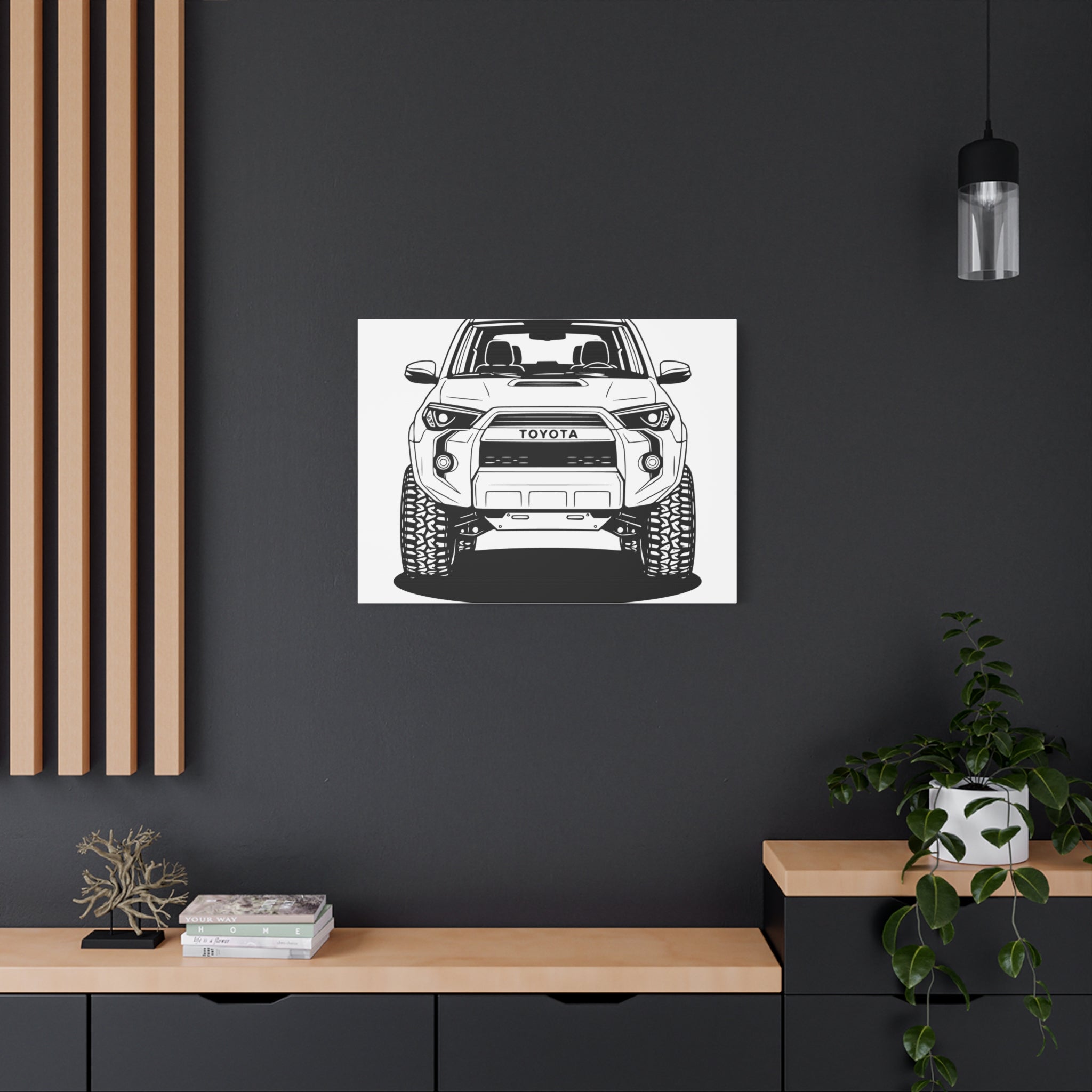 Toyota 4Runner TRD Pro Canvas Wall Art