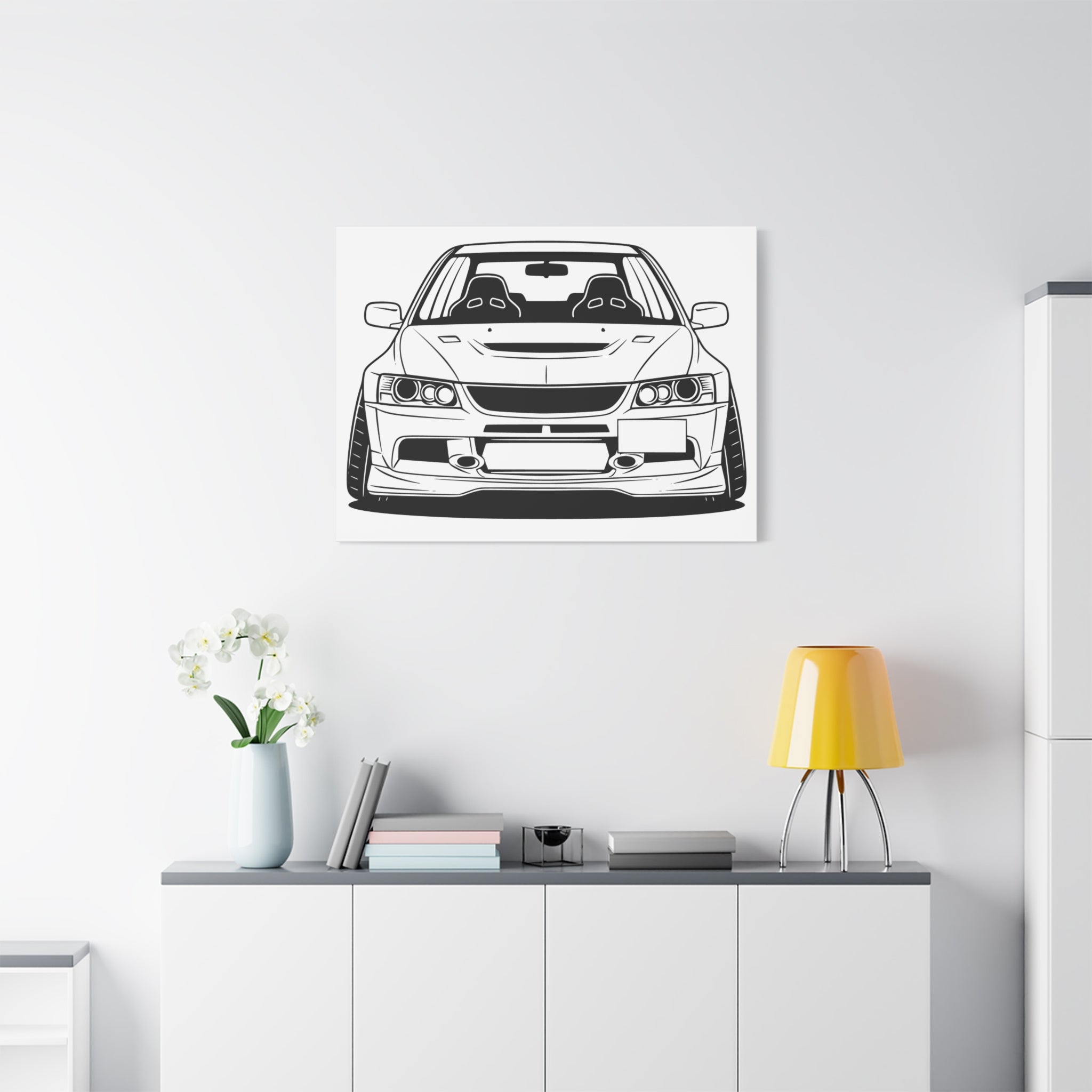 Mitsubishi Evo IX (2005-07) Canvas Wall Art