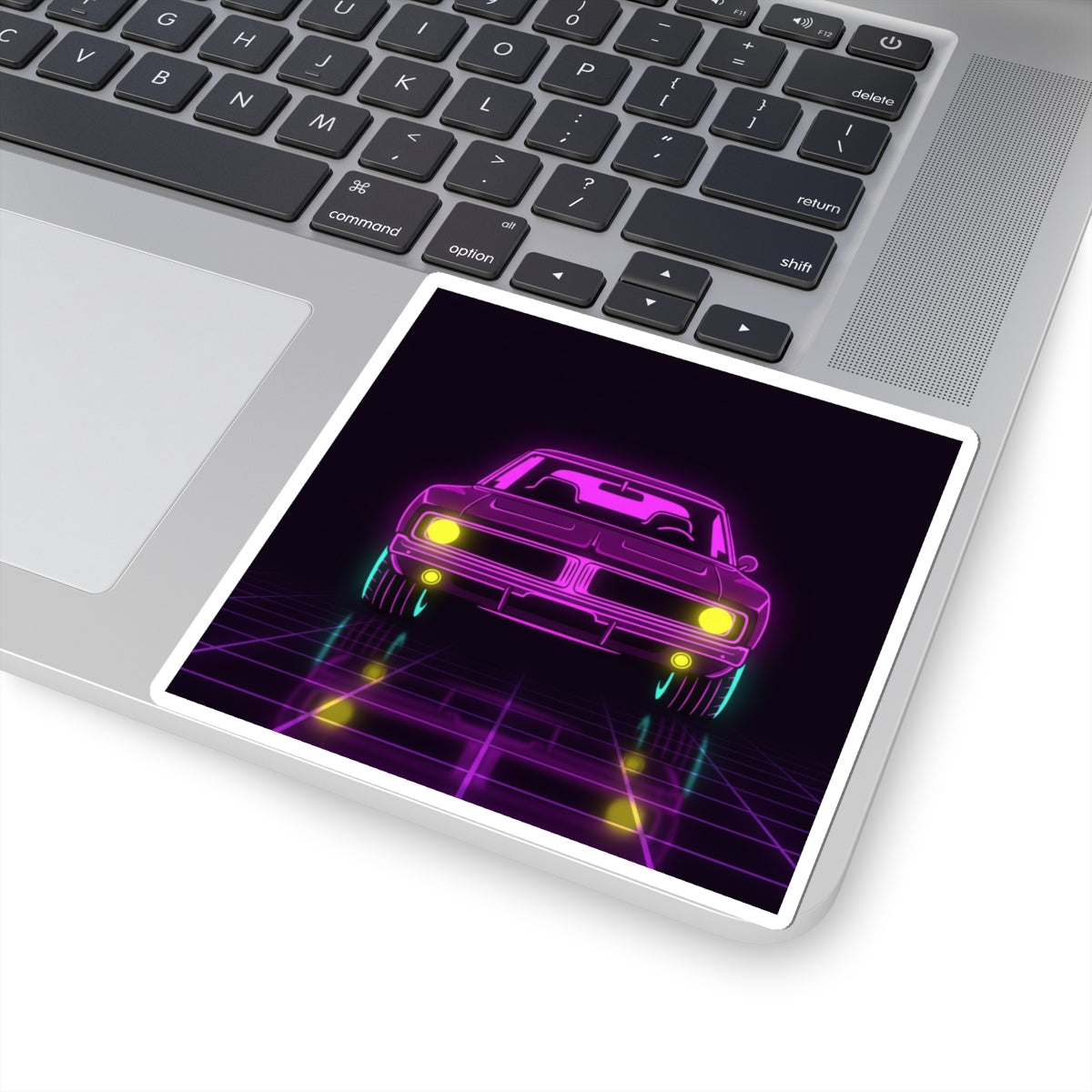 Dodge Charger R/T (1968-70) Resto-Mod Neon Synthwave Sticker