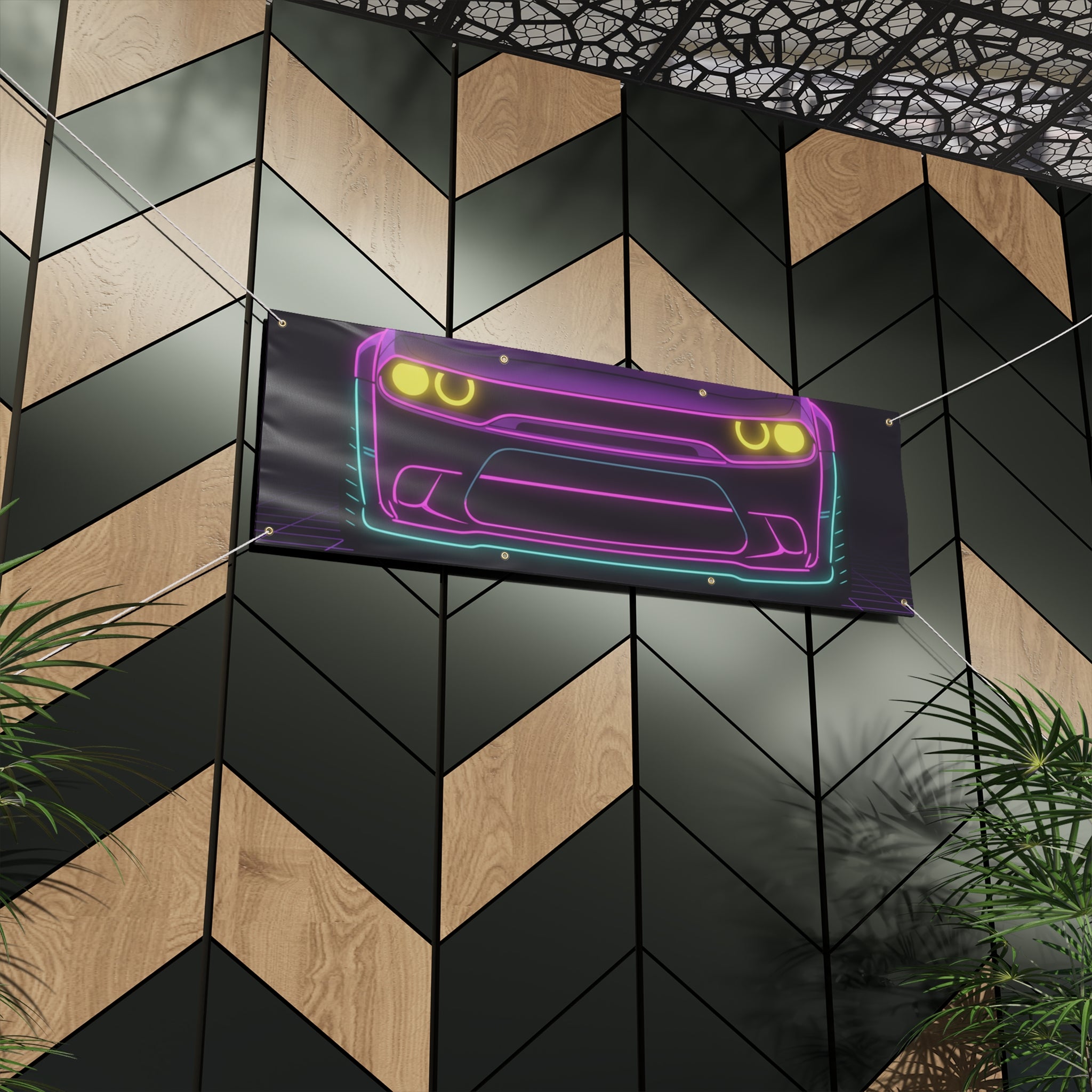 Dodge Challenger SRT Hellcat Banner
