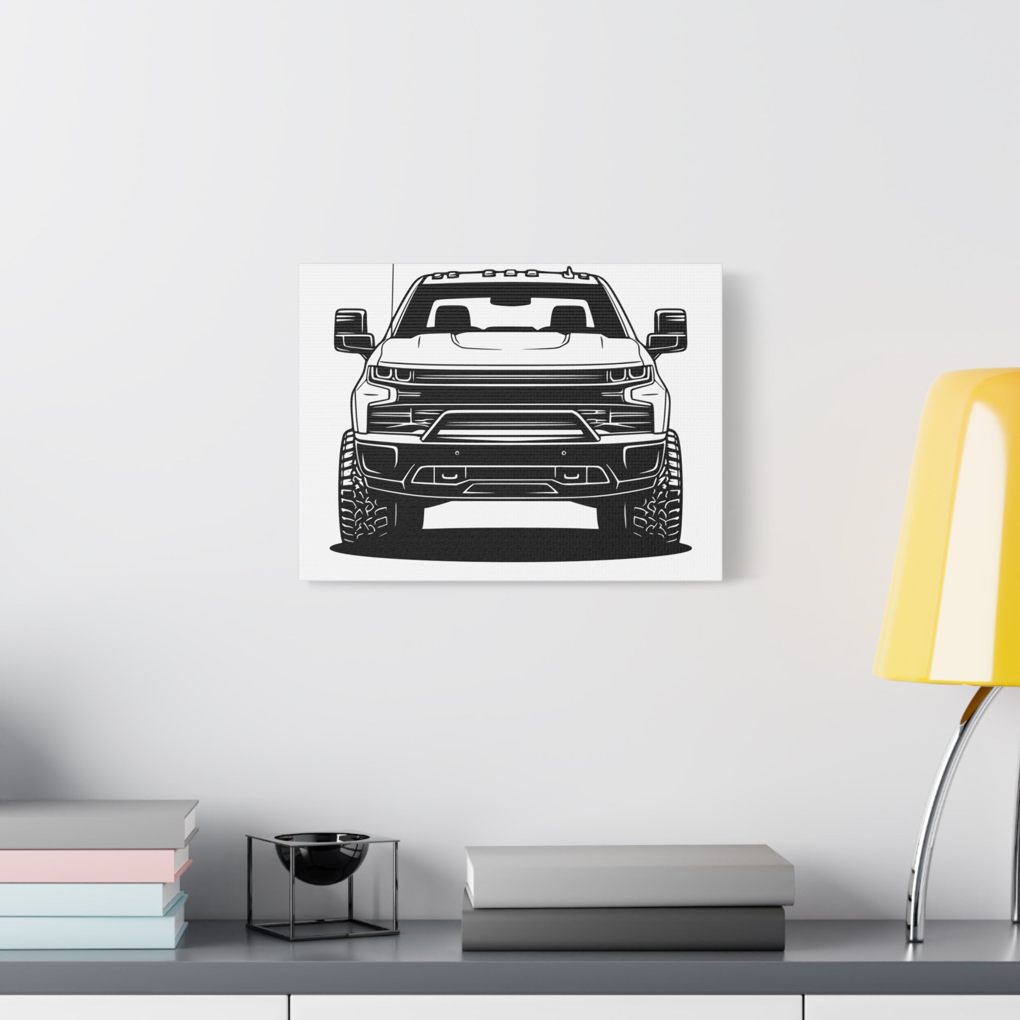 Chevy Silverado Trail Boss (2019+) Canvas Wall Art